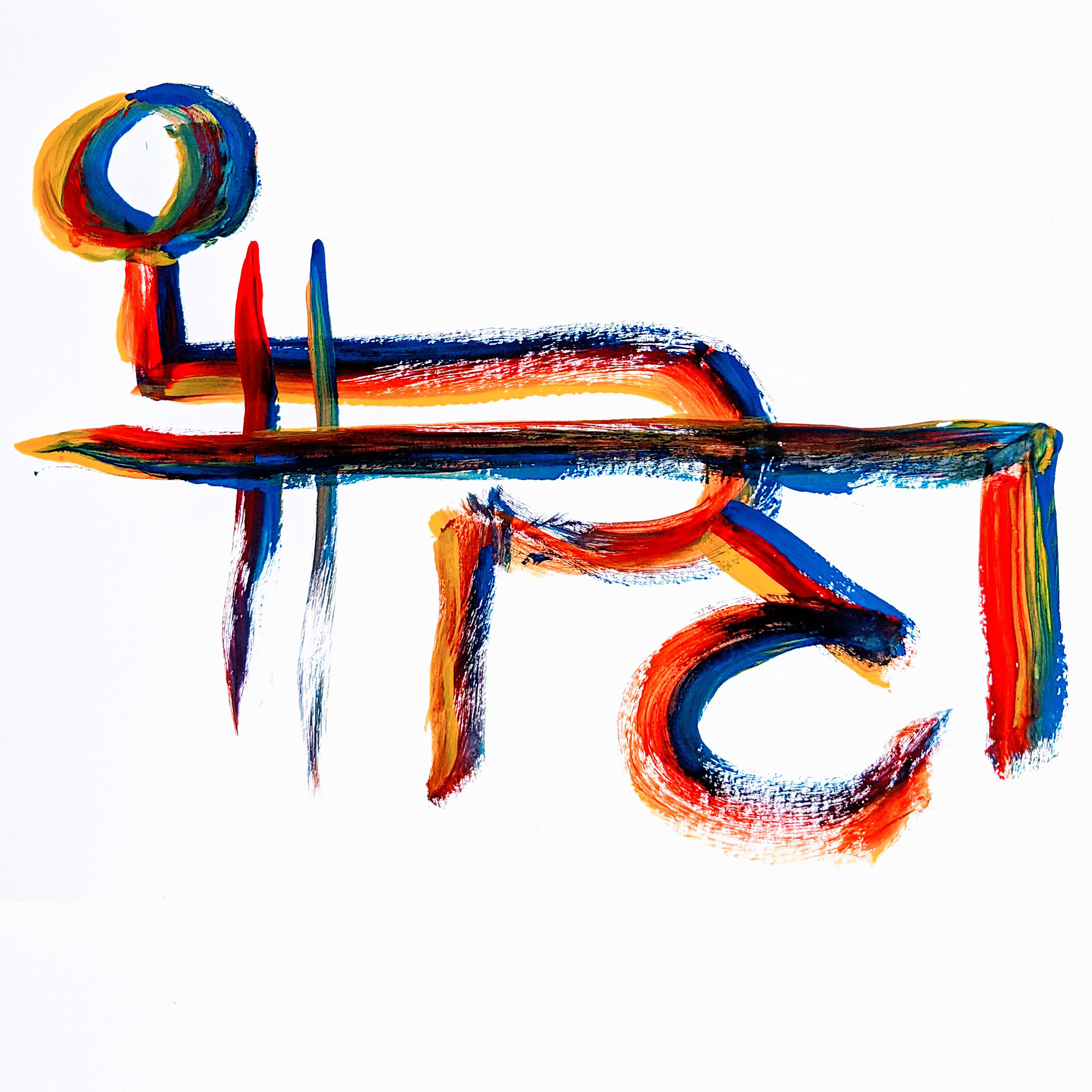 "Sigillum Creatoris" — guache painted sigil