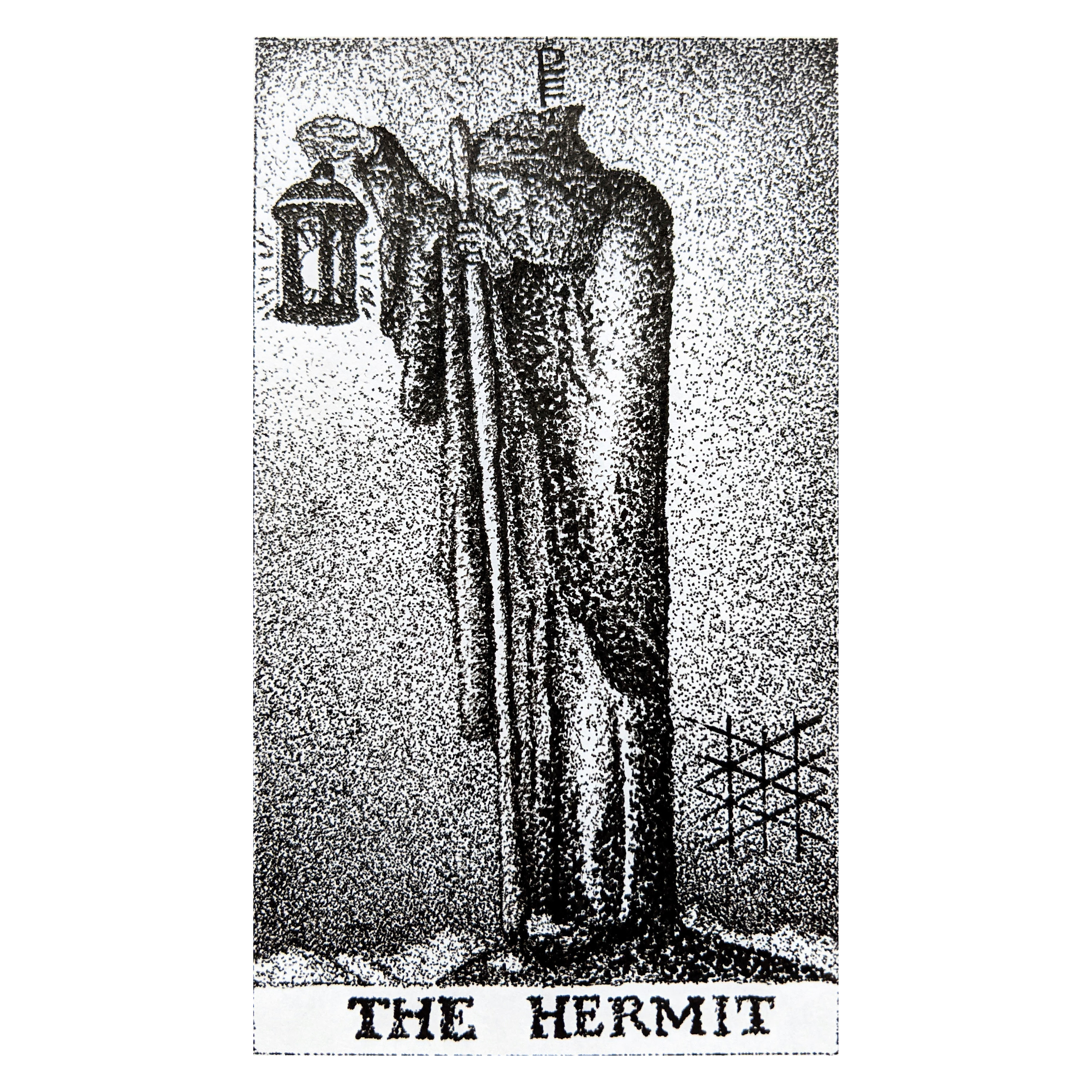 "09" – Ink drawing, pointillism