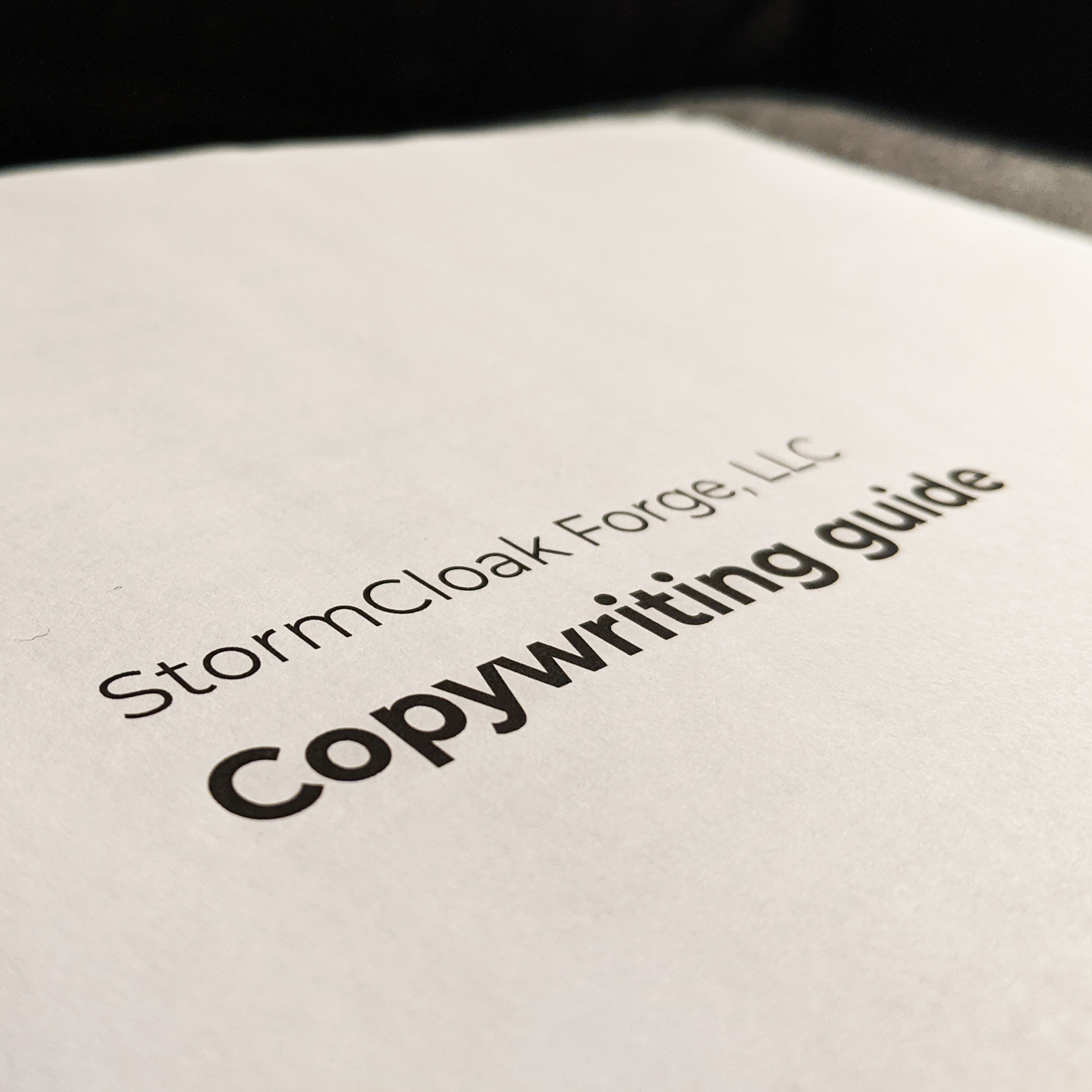 Guide includes content strategy statement, brand voice attributes and principles, and other style guidelines