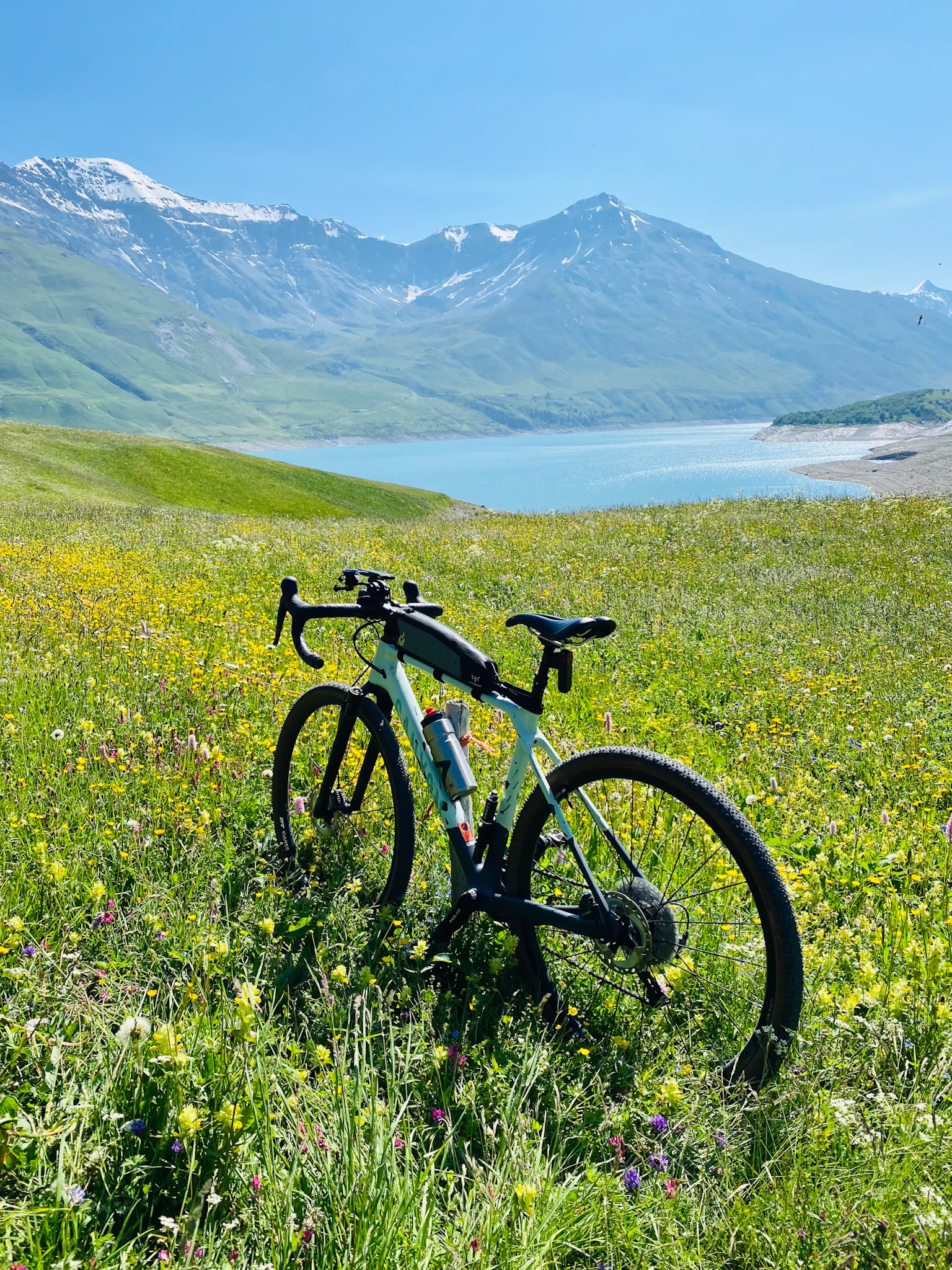 Lac du Mont-Cenis en gravel