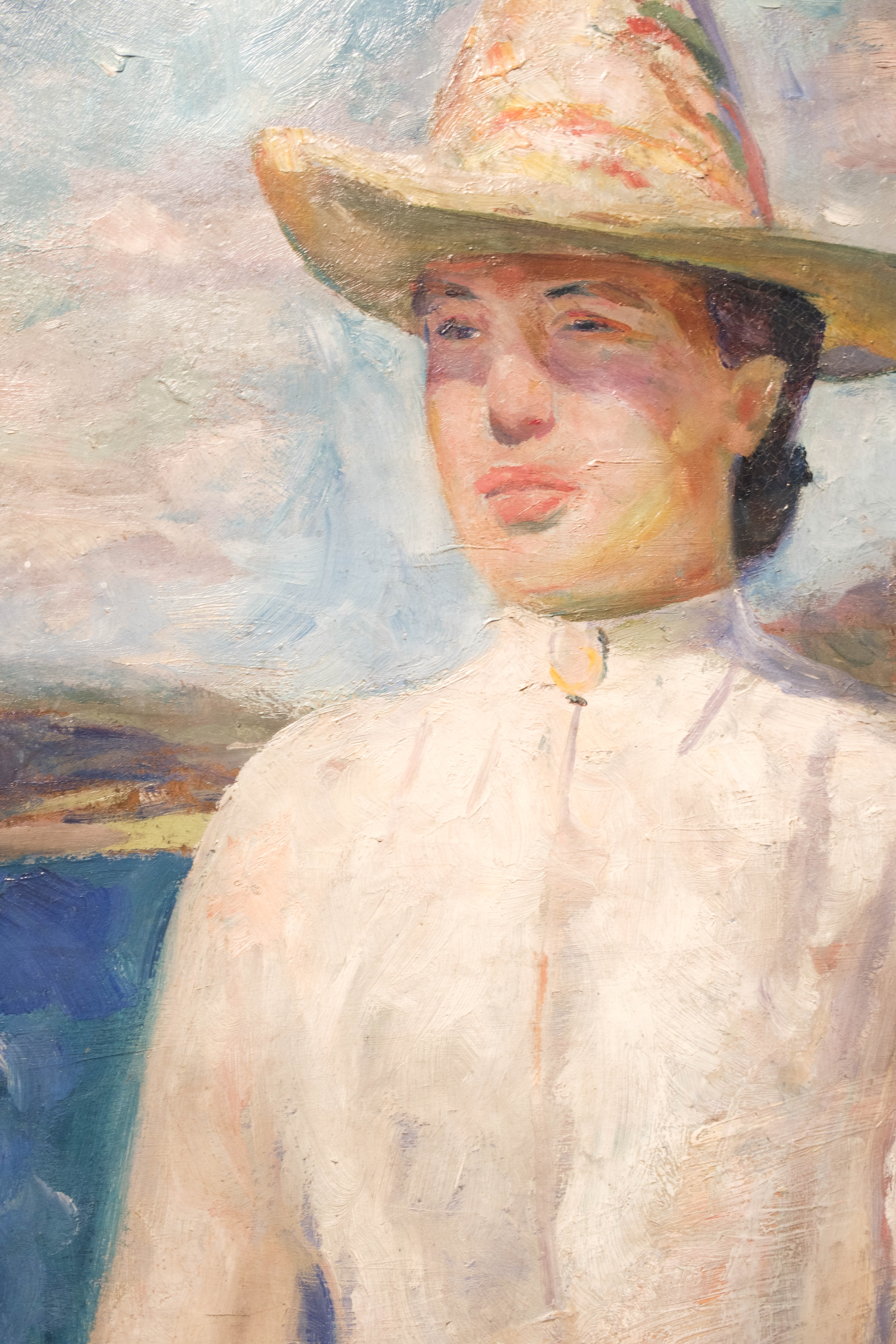 I Solen, Edvard Munch, Detail