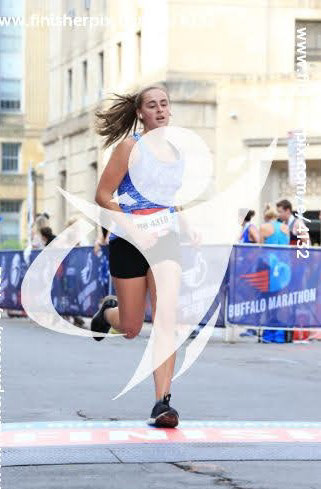 My first half marathon that I completed in June 2021.