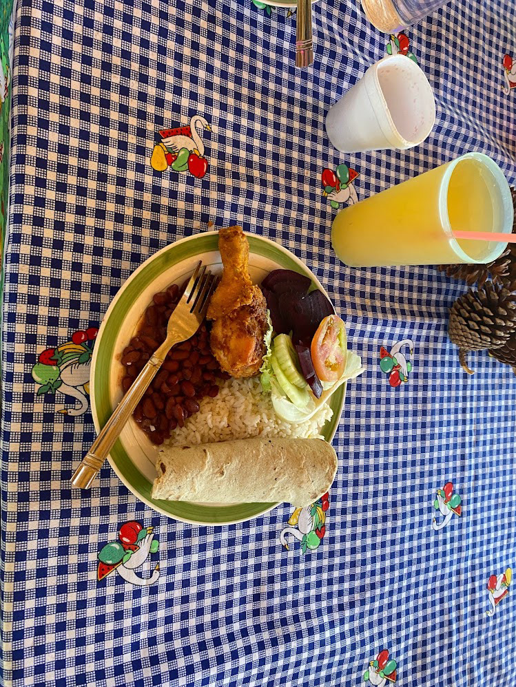 The women in Ocotal made us an excellent lunch.