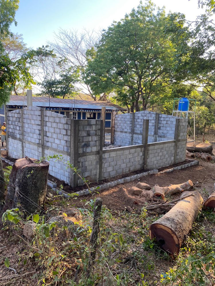 Making some progress - even though most of it won't be visisble when the school is completed
