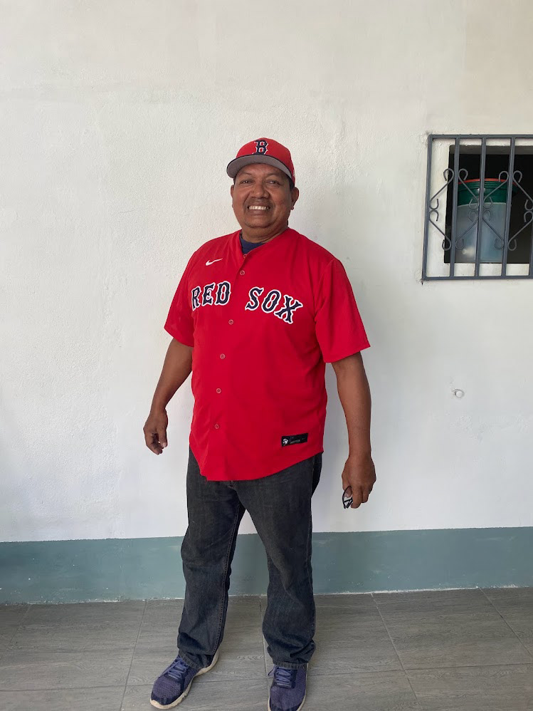 My host dad's outfit today