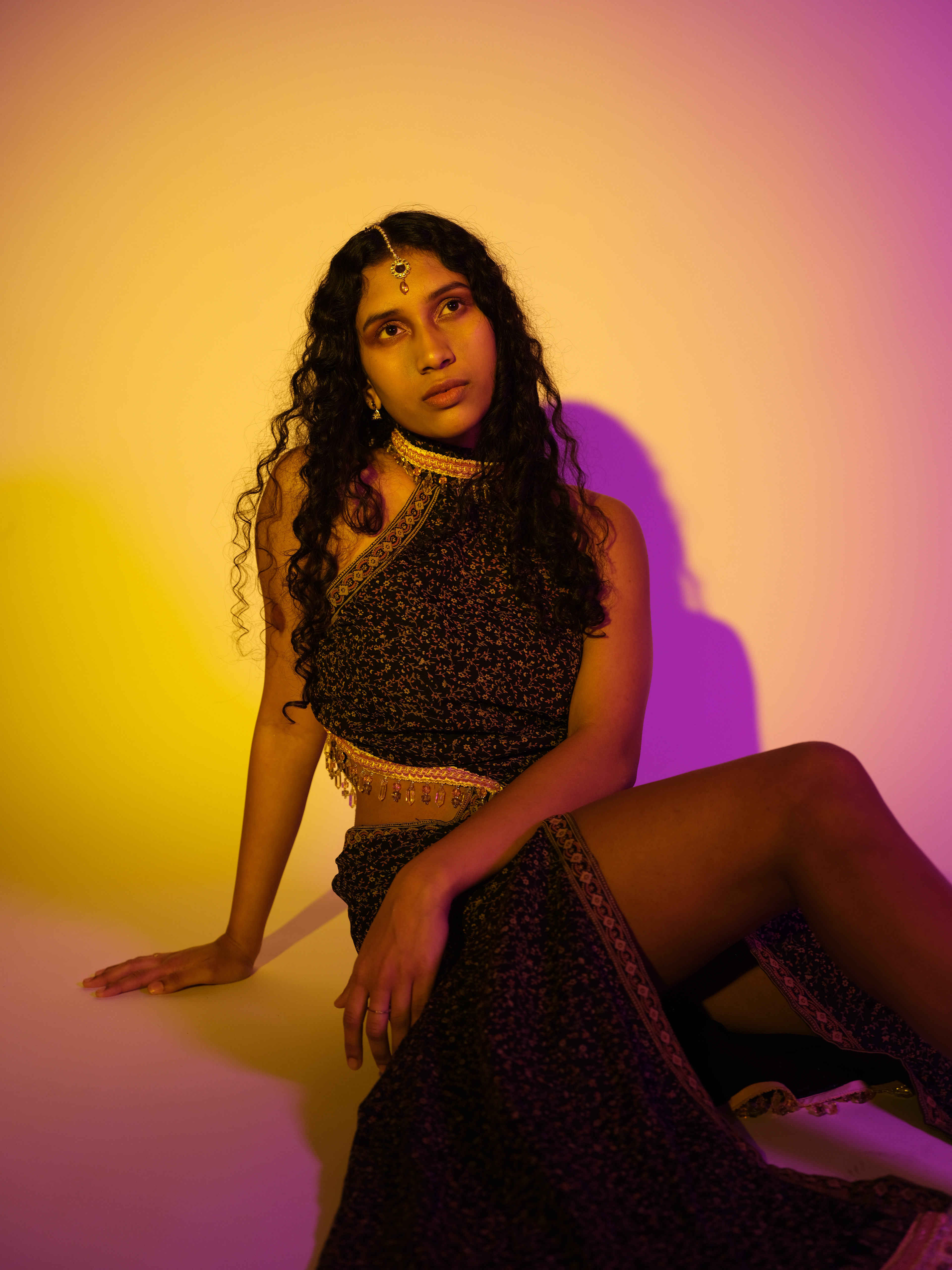 A gown I designed and sewed for a photoshoot