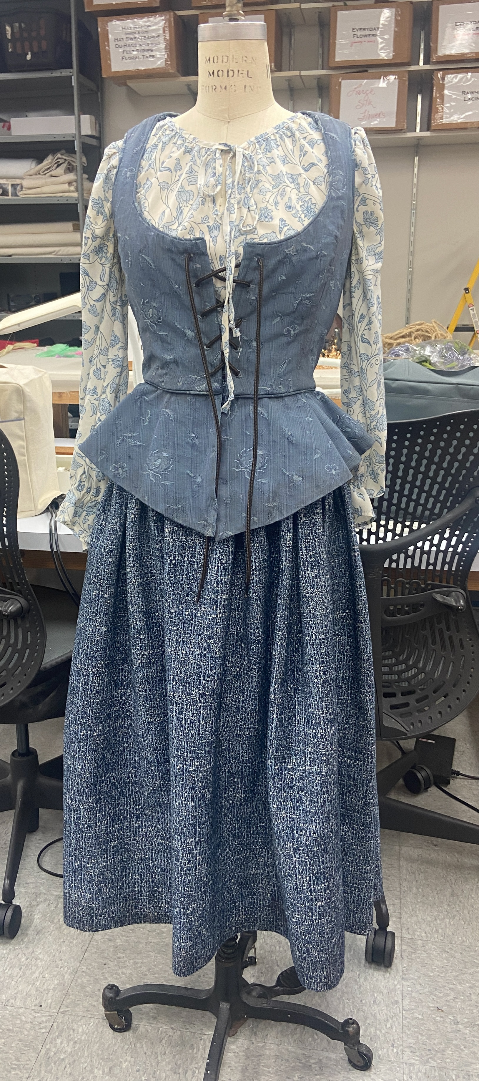 Skirt was sewn by me