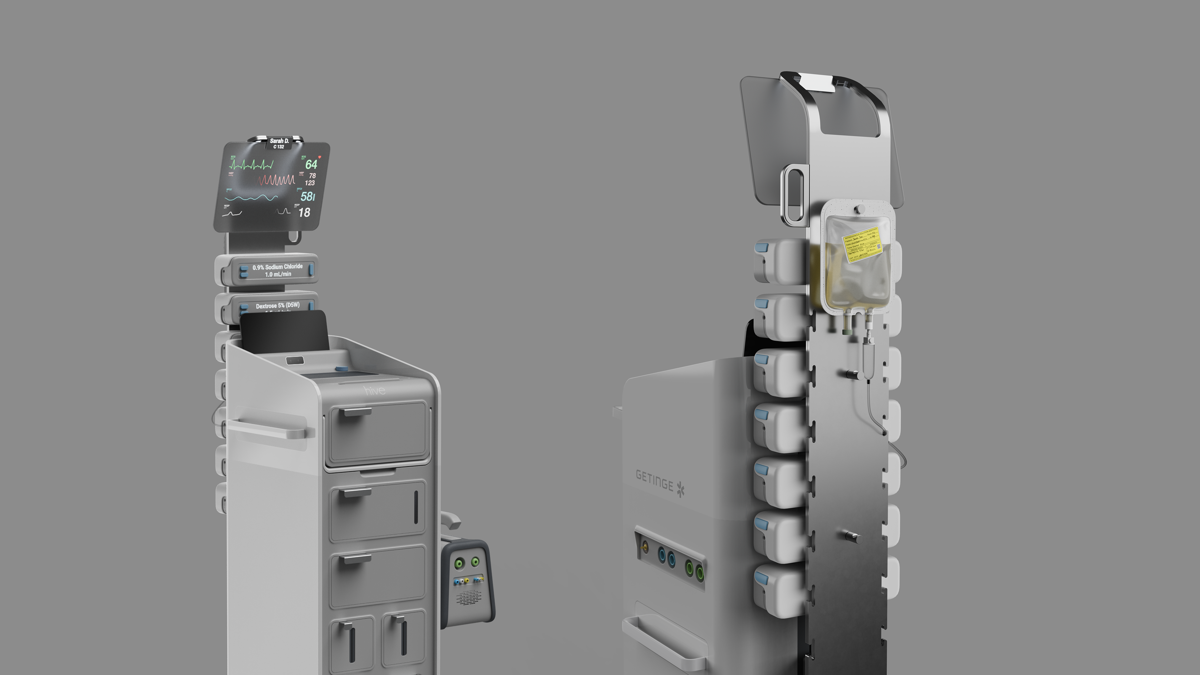 Getinge Hive - Design vision for future Intensive Care Units
