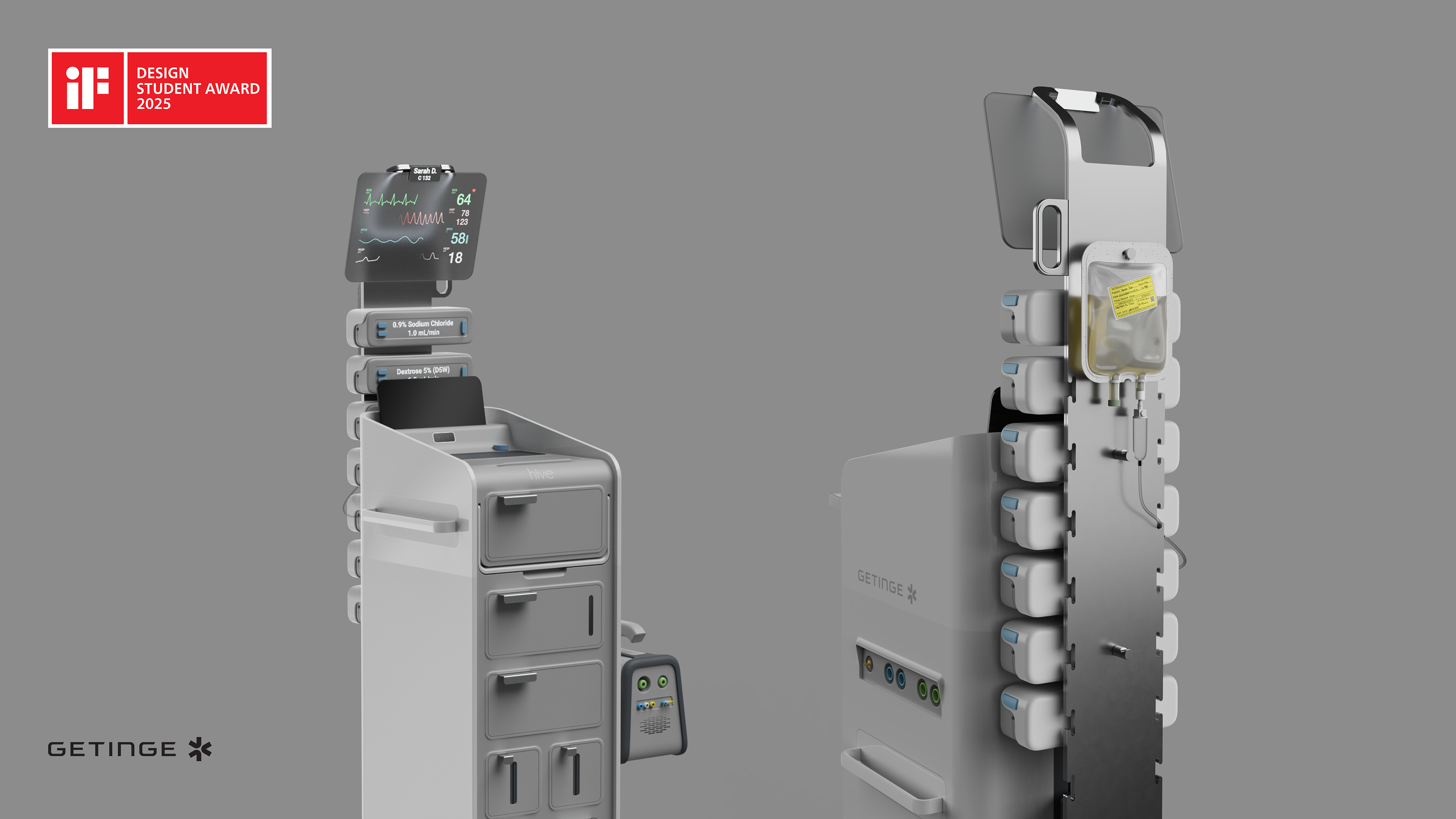 Getinge Hive - Design vision for future Intensive Care Units