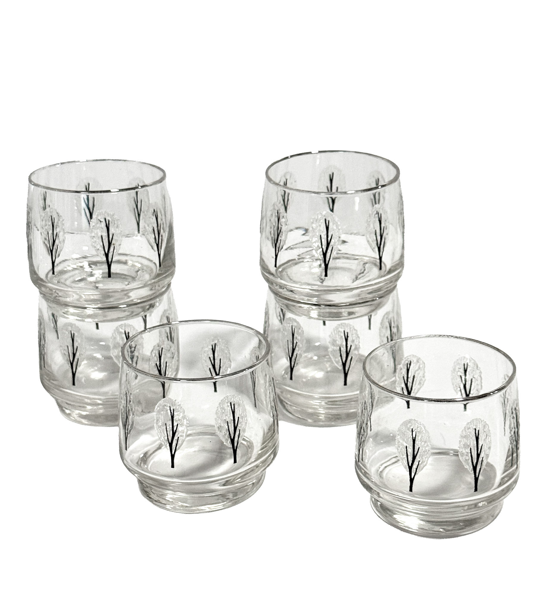 6 Dominion Glass Lowball Tumblers