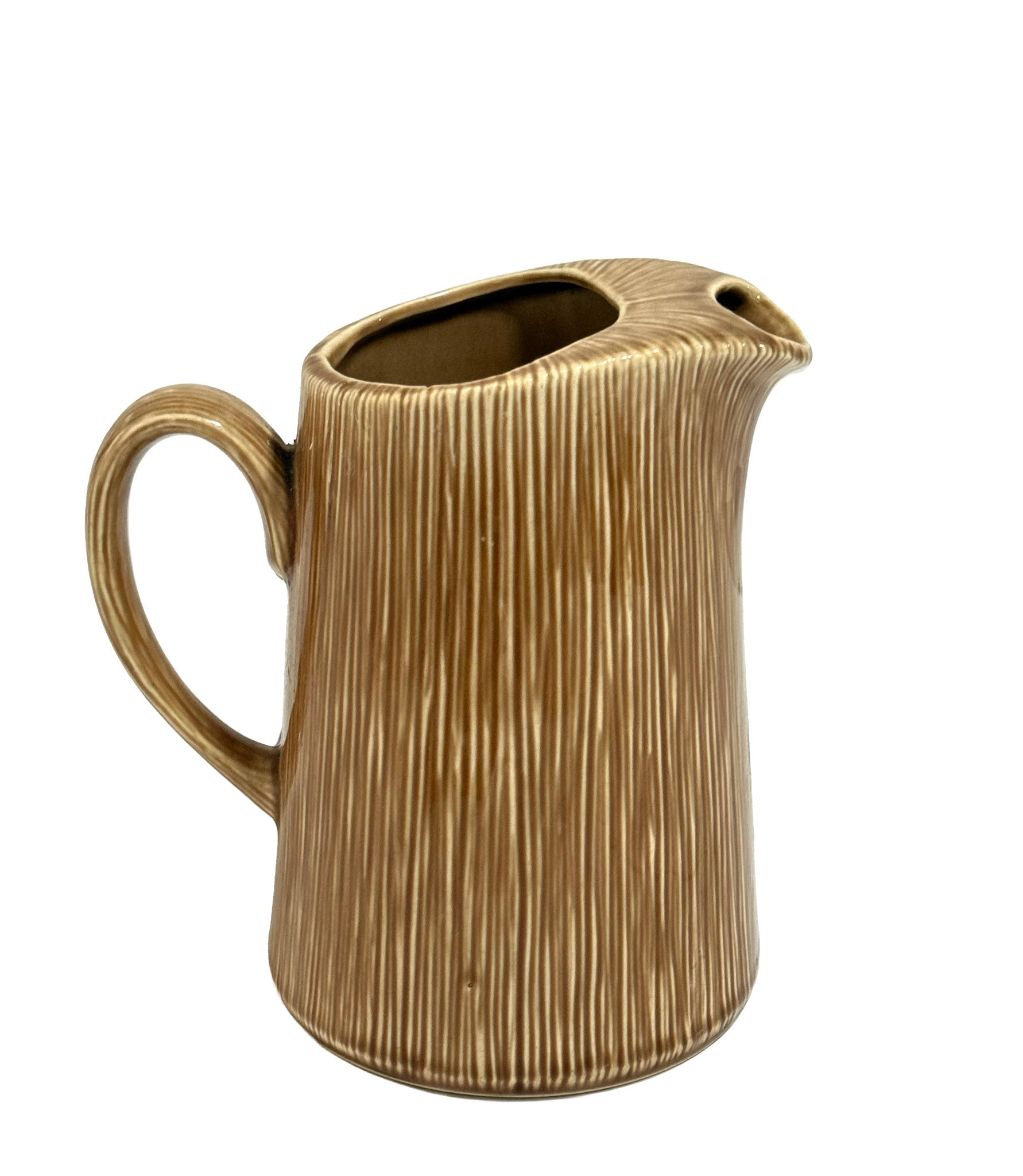 McCoy Ceramic Water Pitcher (Height: 8 in, Diameter: 7 in)