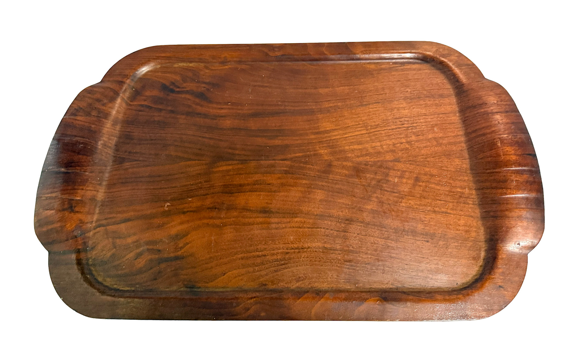 Teak Bentwood Serving Tray
