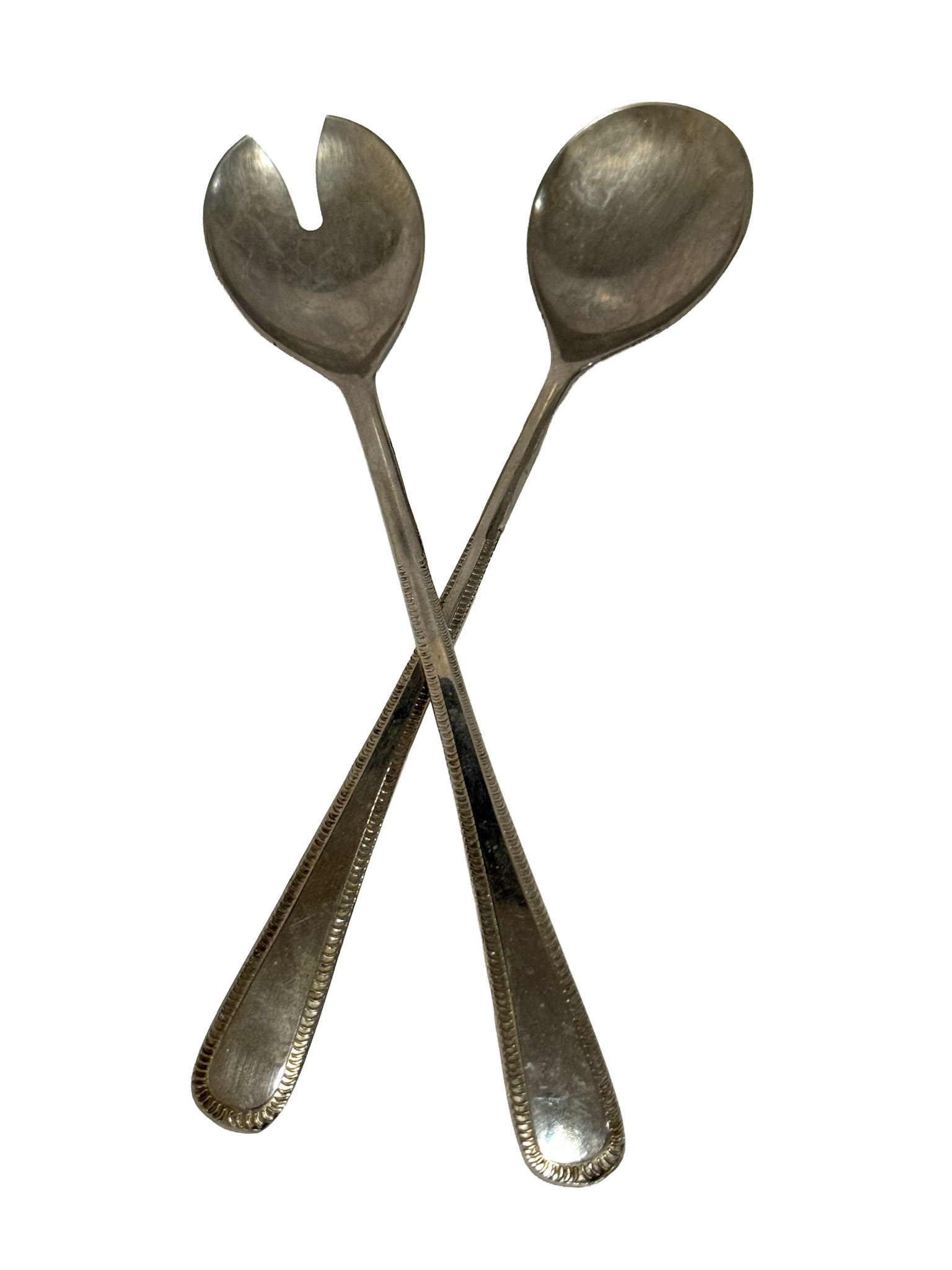 Silver Plated Salad Servers