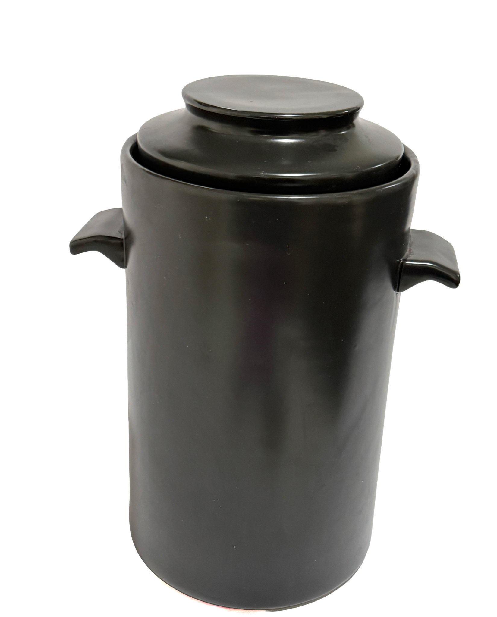 Ceramic Fermentation Crock With Weights (Height: 19.5 in, Width: 29 in, Length: 31 in)