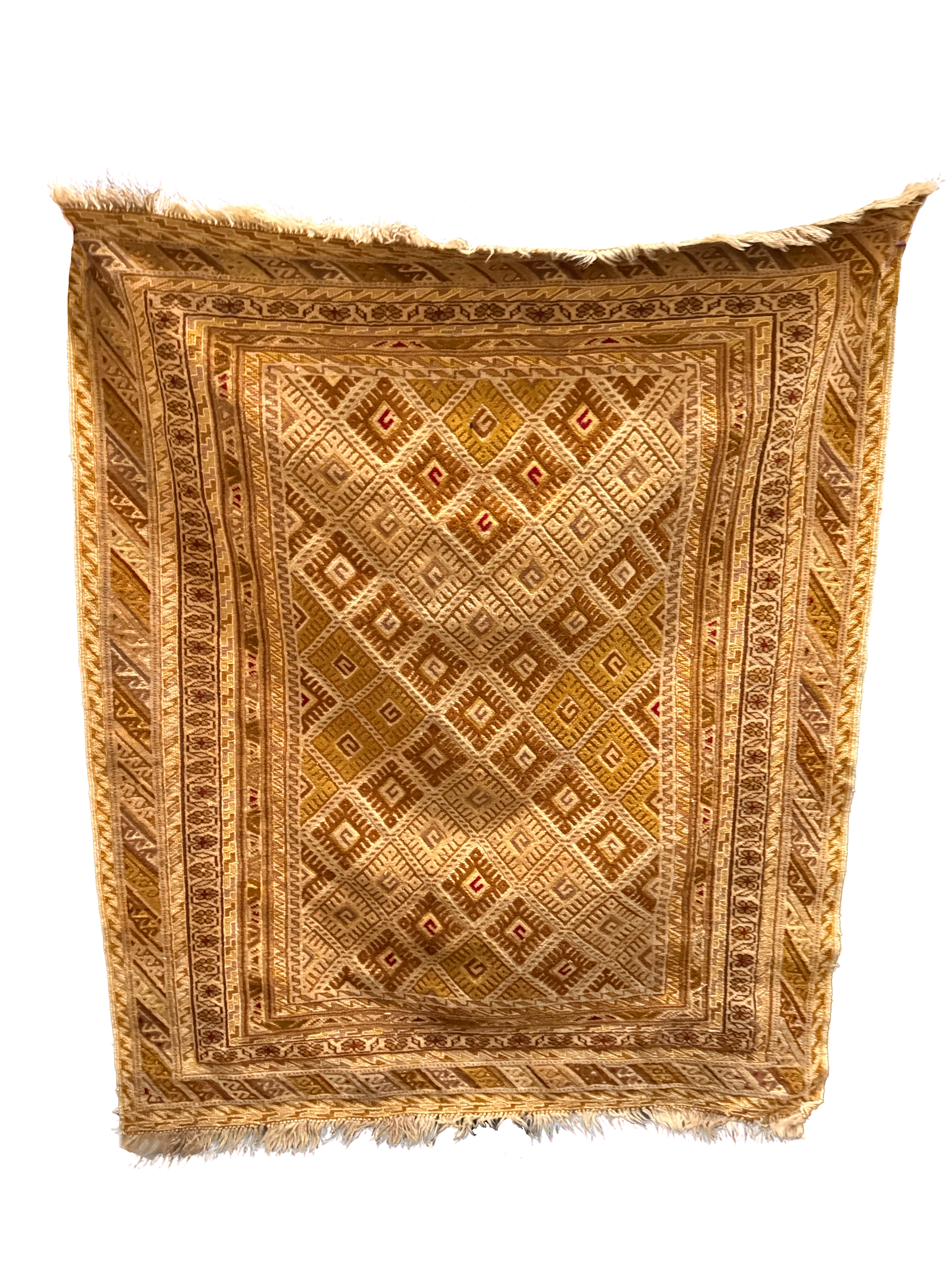 Geometric Kilim Rug (Width 4.7 in, Length 56.5 in)