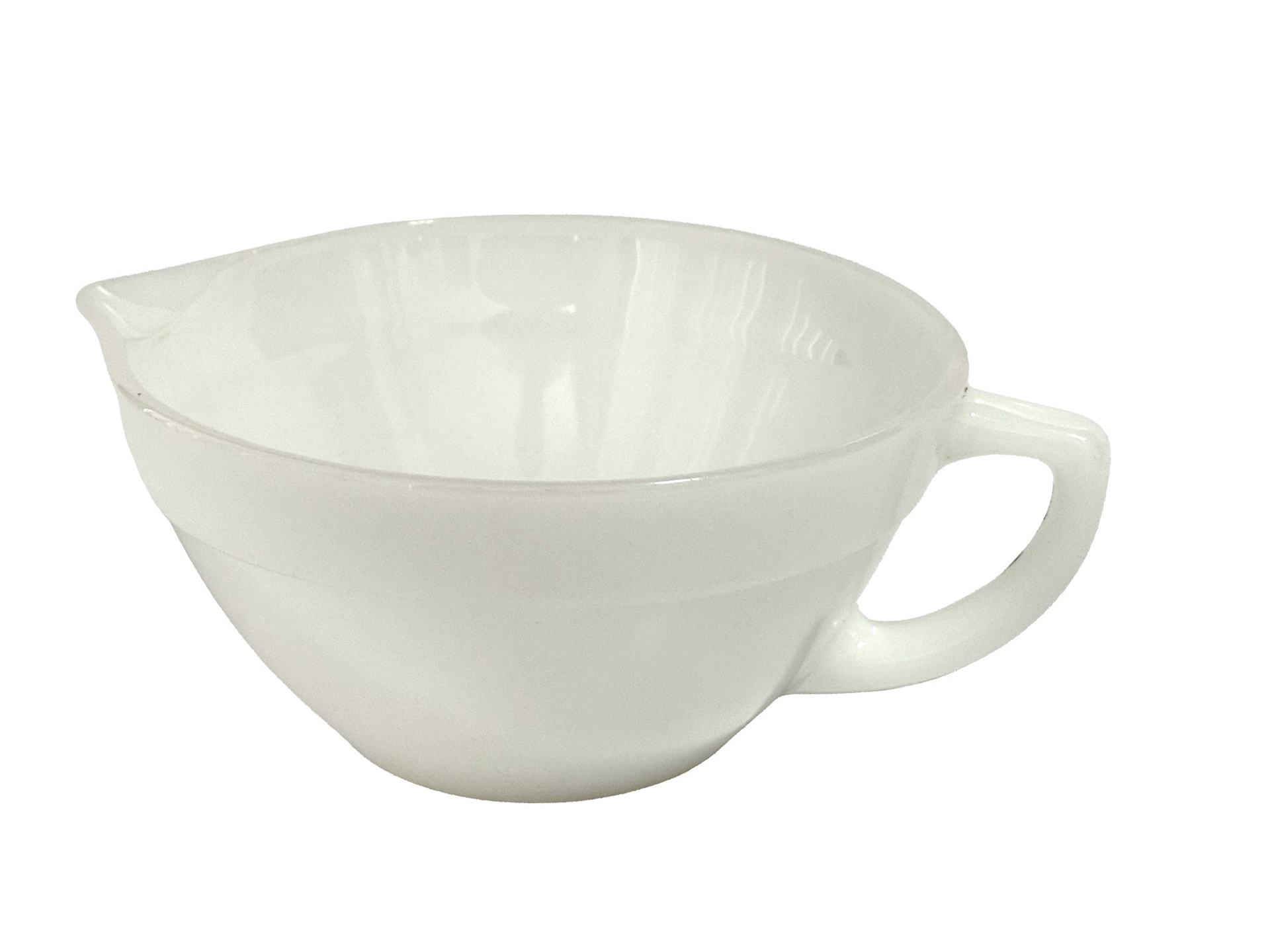 Fire King Milk Glass Batter Pitcher