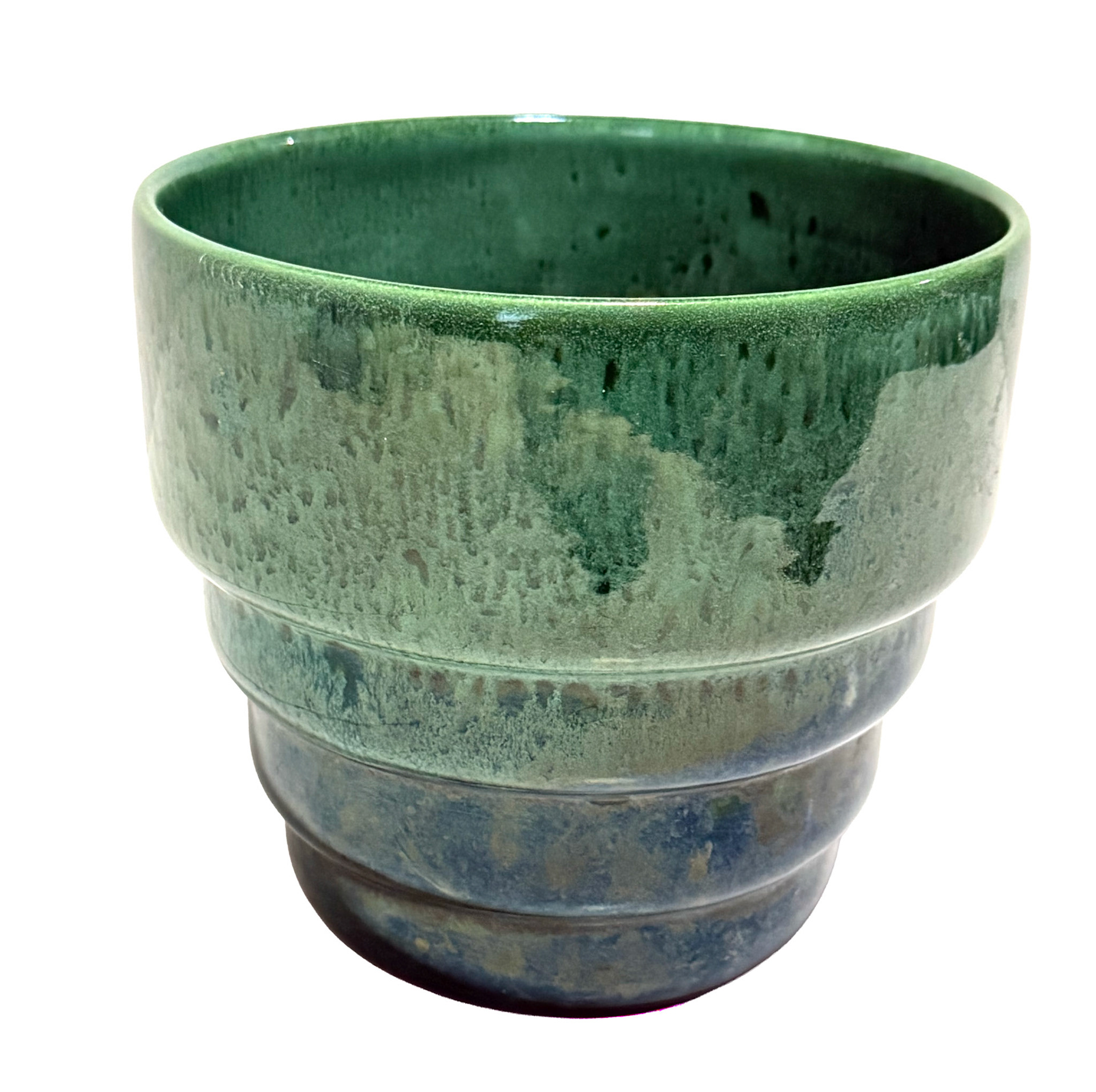 Green Haeger Ceramic Planter