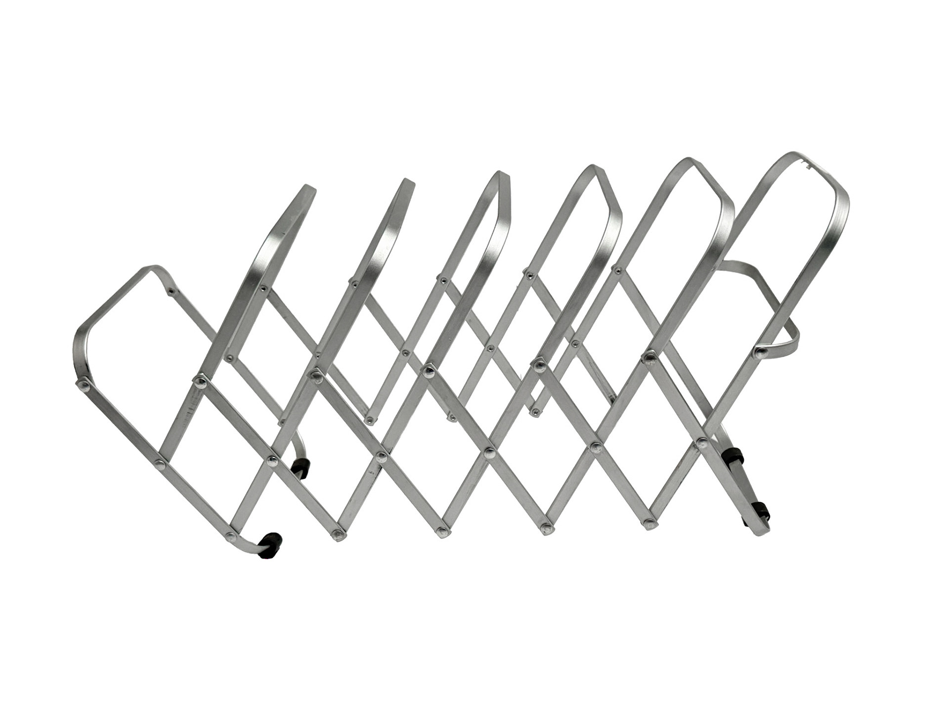 Lee Flexfile Expandable Aluminum Desk Collator (Height: 10.5 in,  Width: 6.5 in, Length Closed: 4 in) (Length Opened: 24.5 in)
