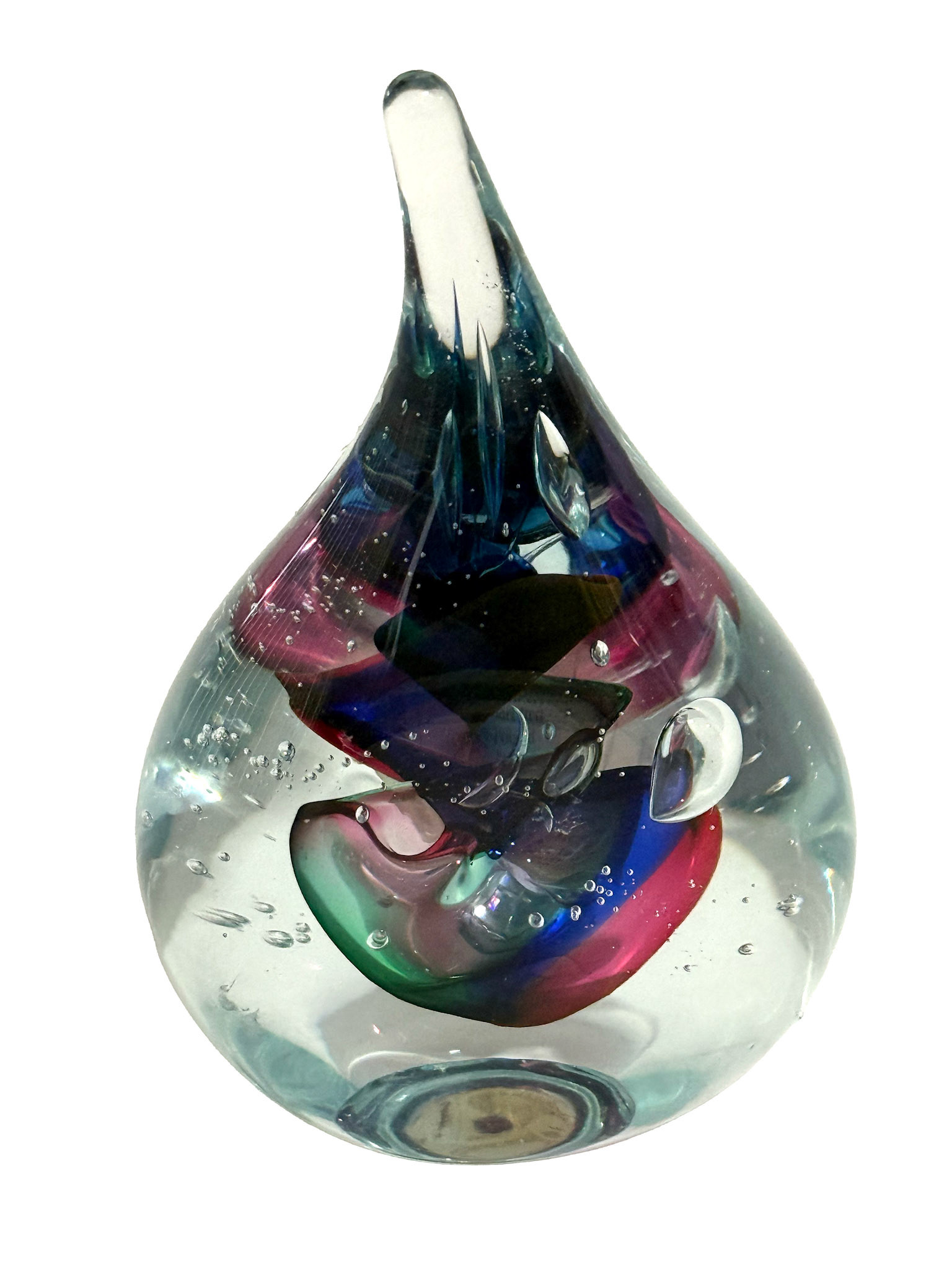 Adam Jablonski Teardrop Paperweight Poland