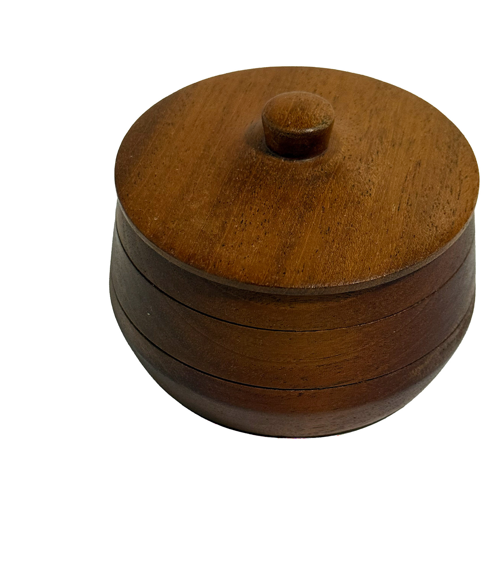 Teak Trinket Jar