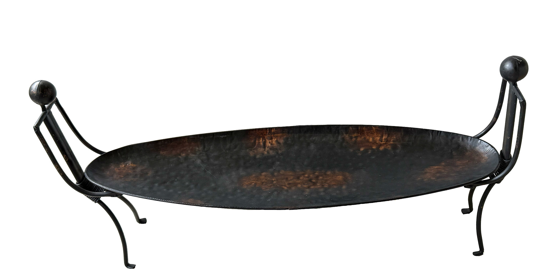 Hammered Iron Serving Platter