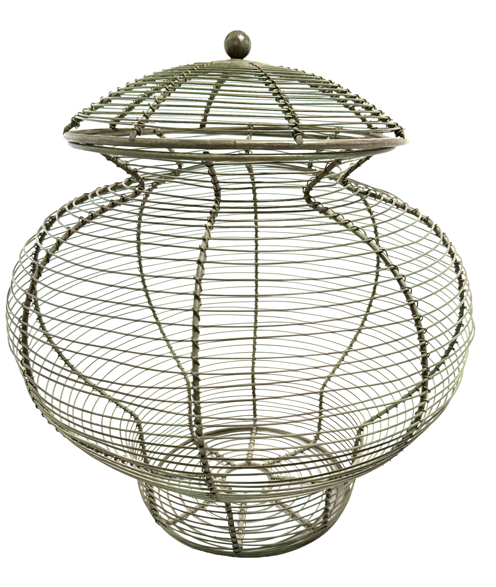 French Wire Egg Basket (Diameter 15 in, Height 15 in)