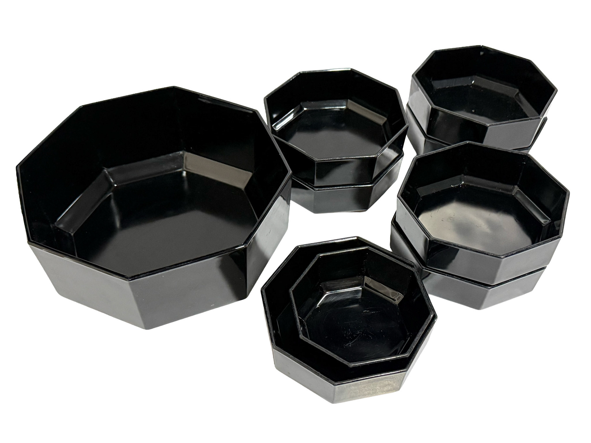 Arcoroc 1 Large Serving Bowl, 8 Smaller Bowls