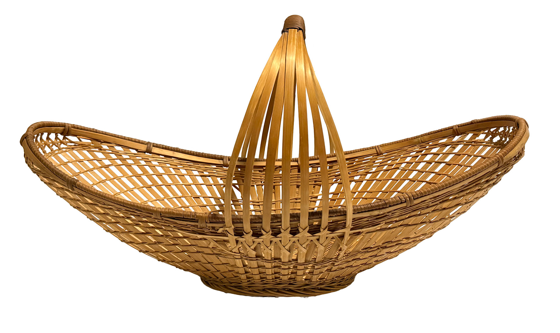 Bamboo Wicker Boat Basket