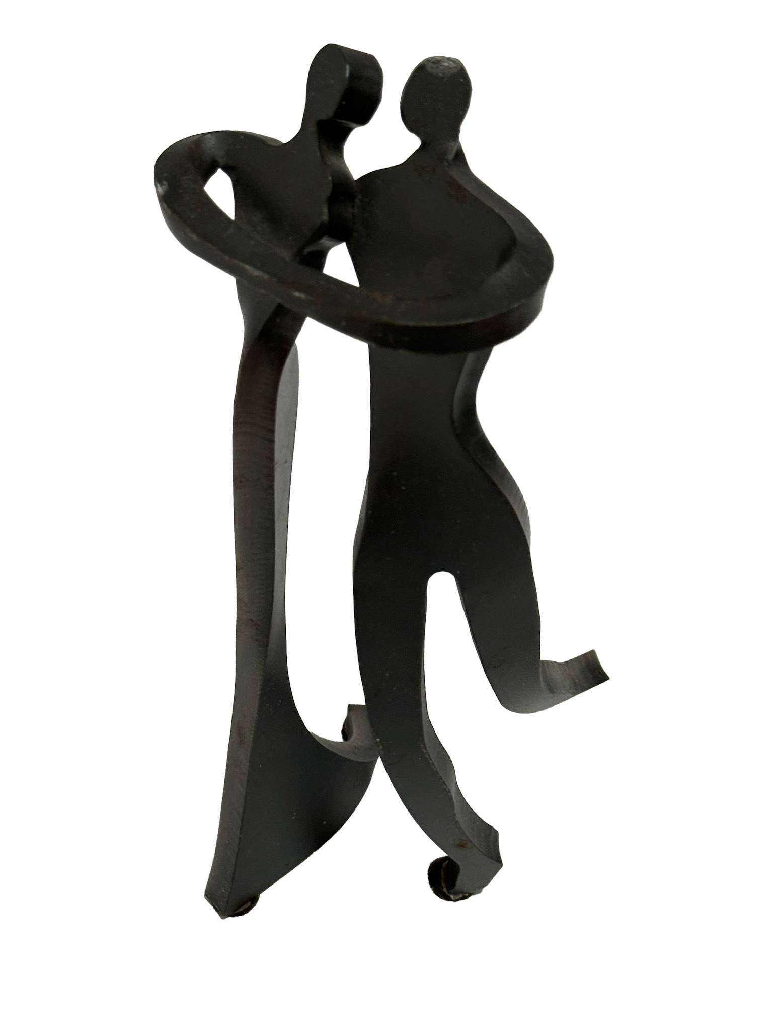 Boris Kramer 'Joyous Dancers' Forged Metal Sculpture