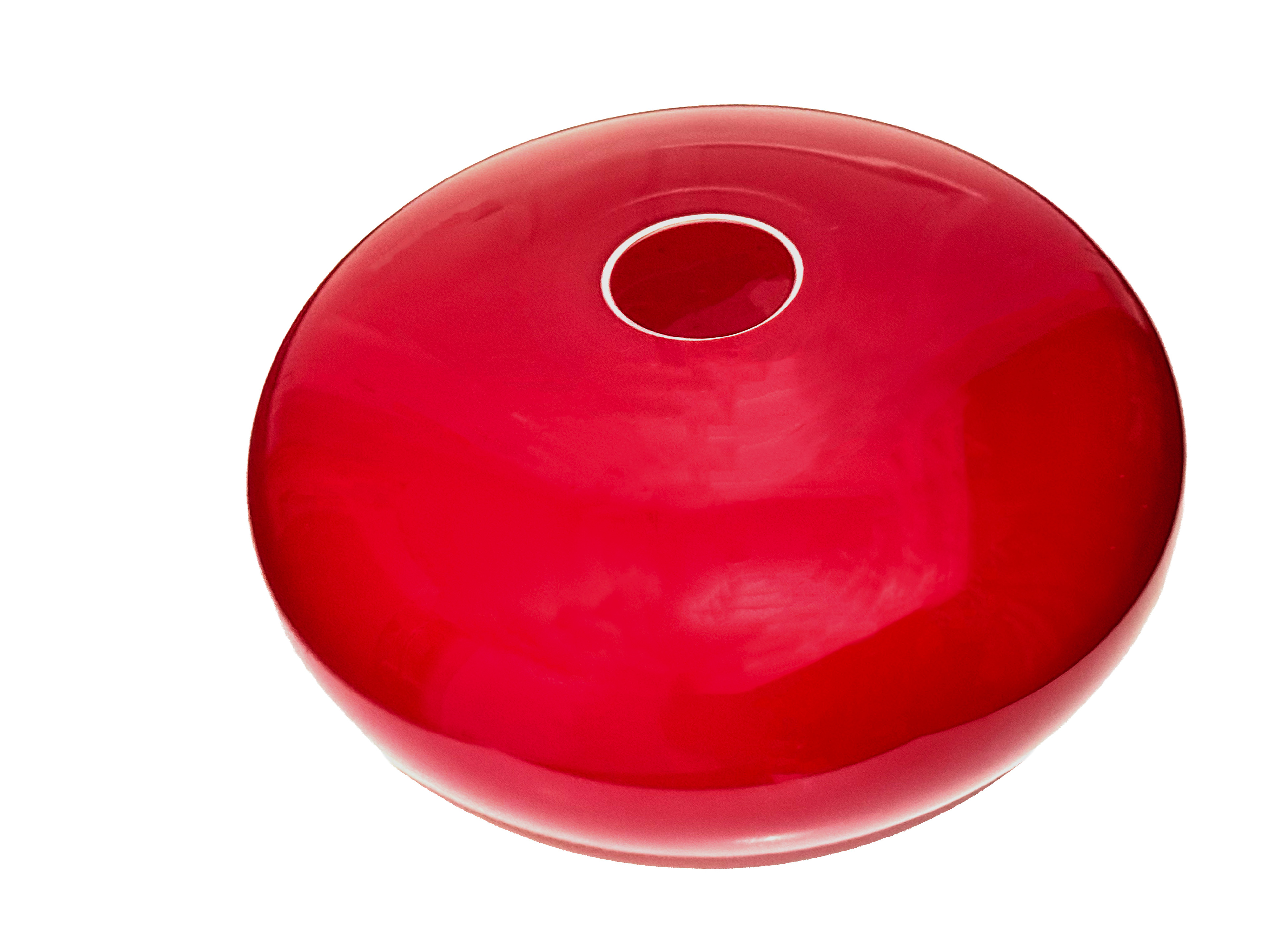 Schott Zwiesel 1872 Red Round Vase