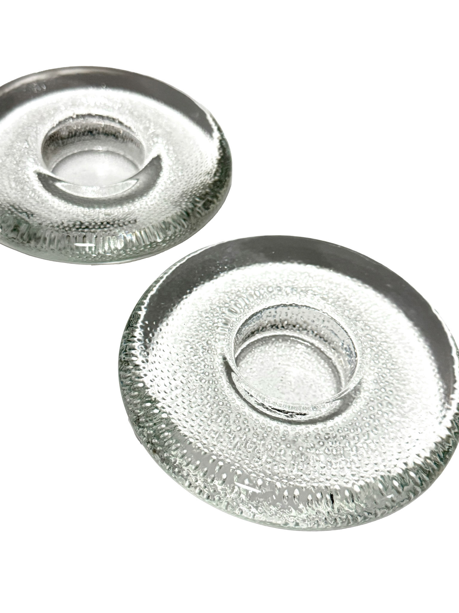 Iittala Nappi Glass Candle Holders