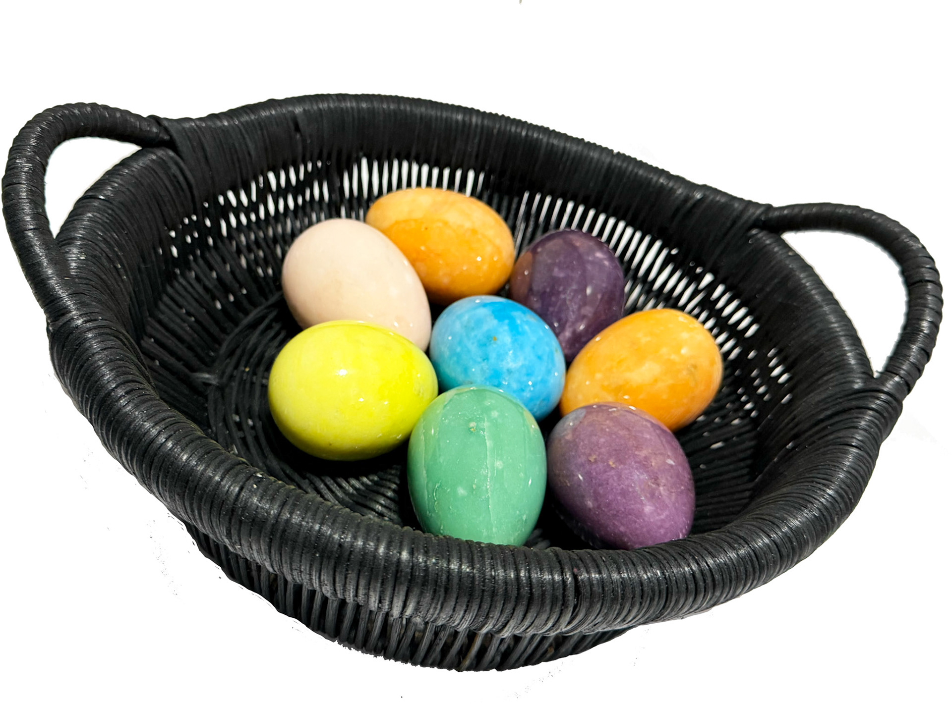 8 Italian Marble Eggs