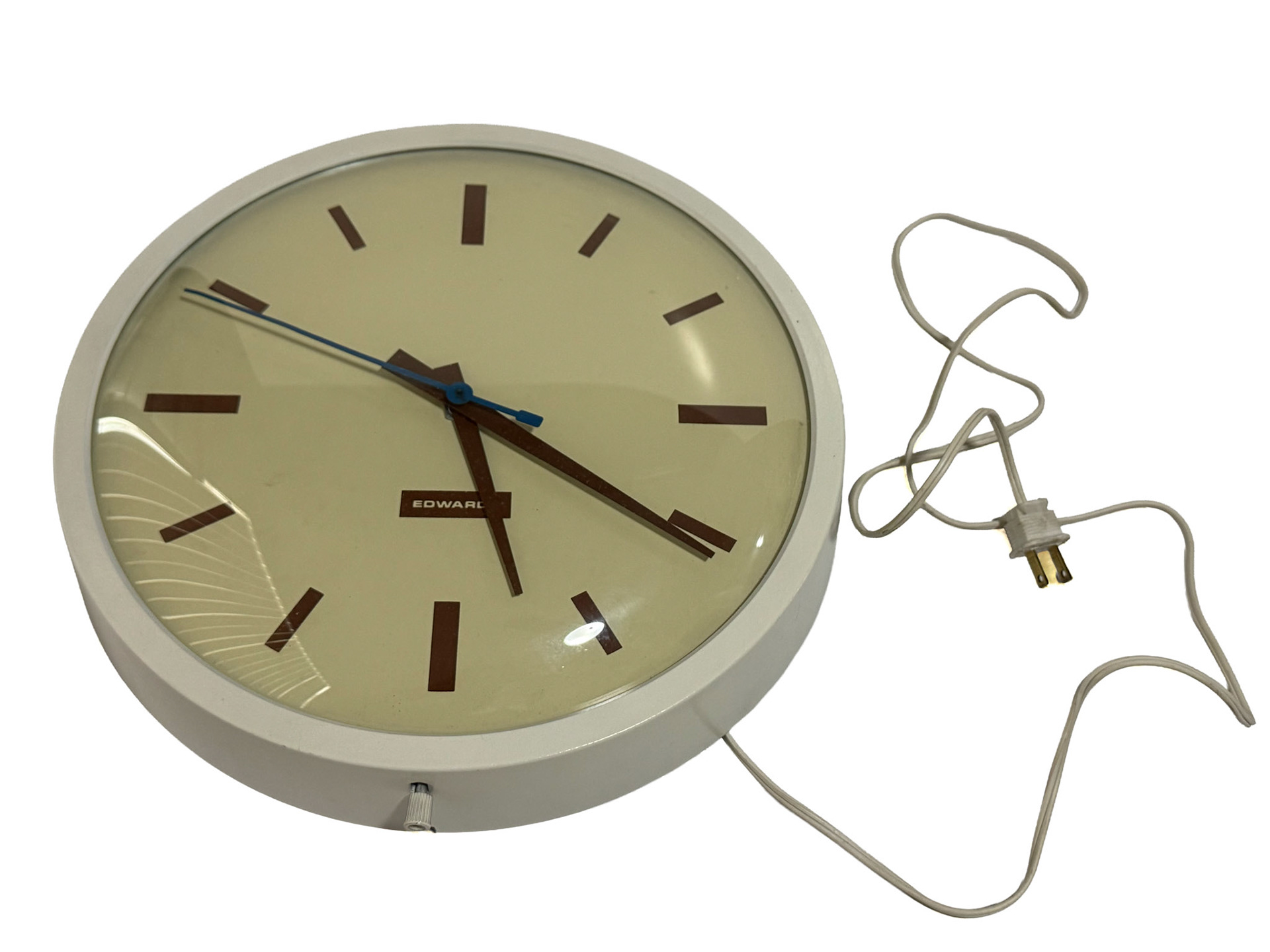 Large Edwards Schoolhouse Wall Clock ( Diameter 13.5 in)