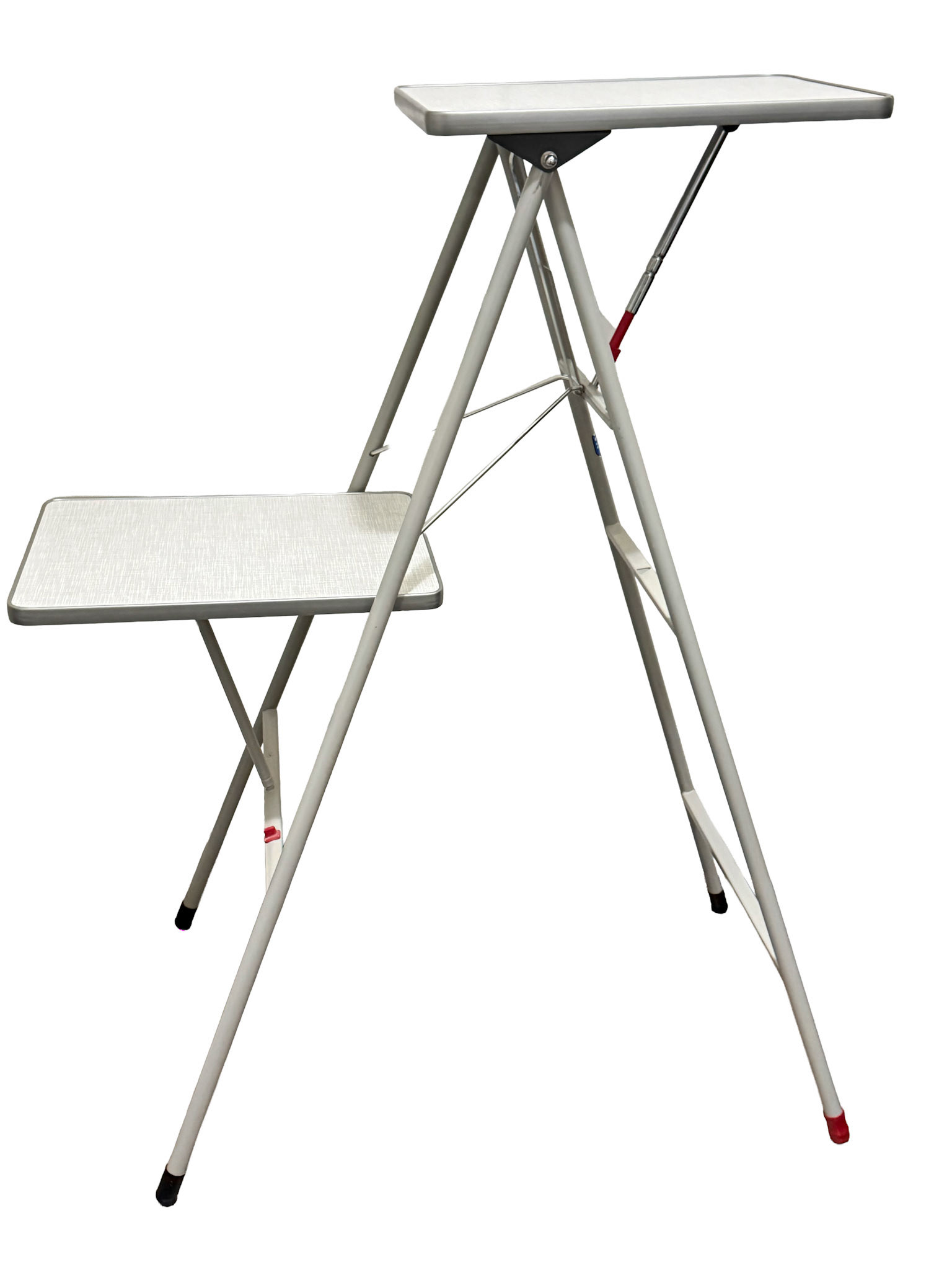 Negema Bussum 70s Formica Folding Display Stand/Italy (Width: 29.52 in, Depth 15.74 in, Height: 42.51 in)