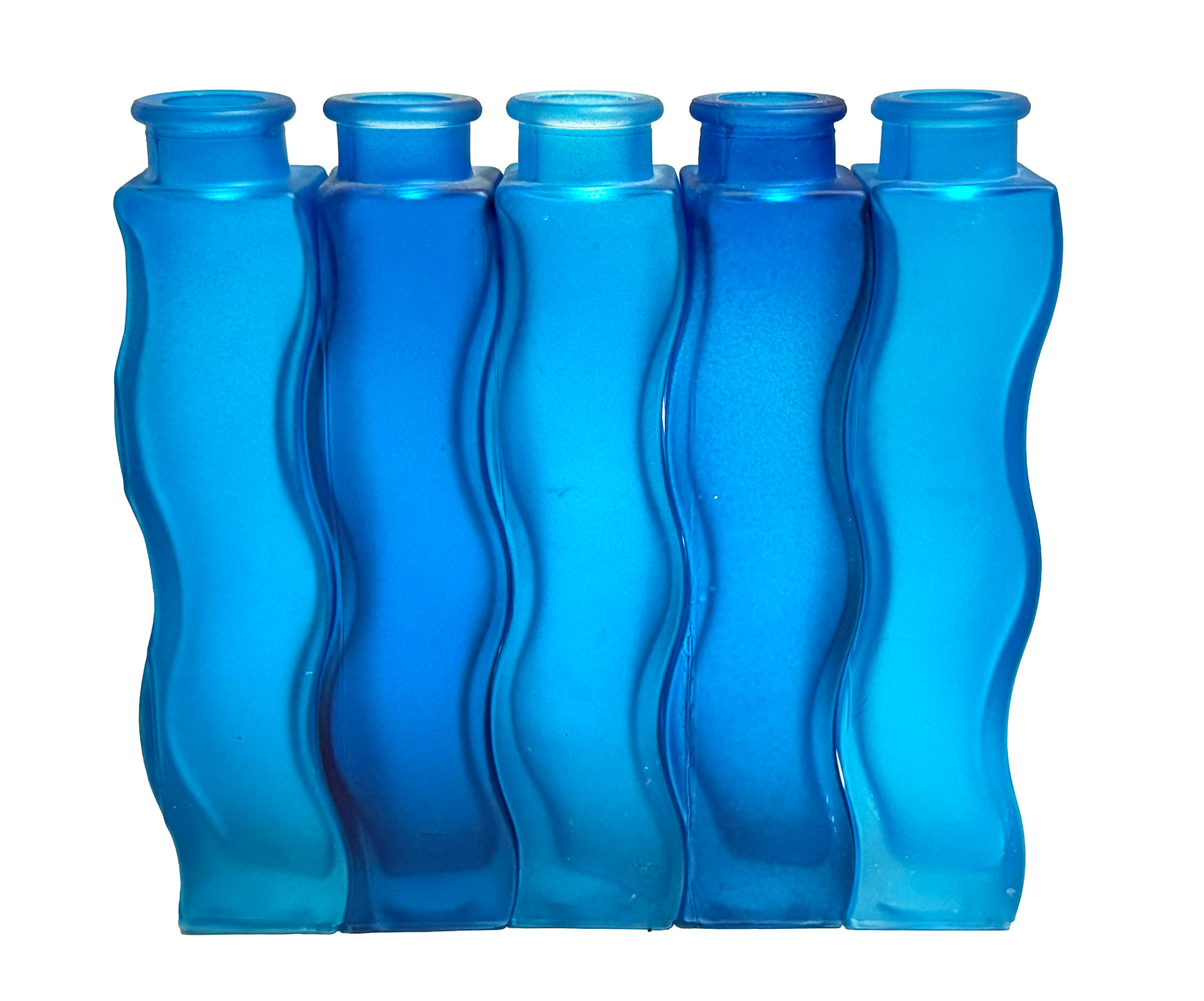 IKEA 90s Squiggle Skamt Vases (Height: 8.27 in, Width: 1.78 in, Depth: 1.78in)