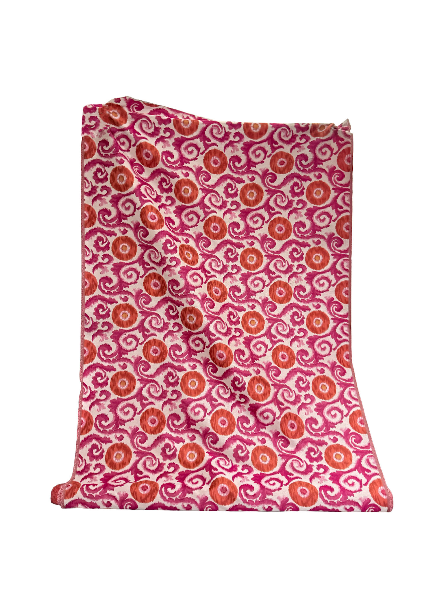 Ikat Ulpholestry Fabric White Side (12.36 yards, BOLT WIDTH 59.5 in)