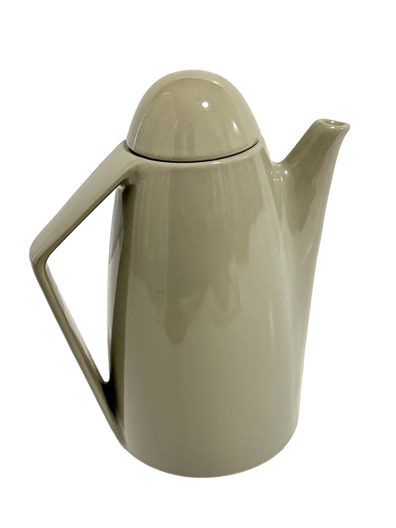Claudia Shwide (Height: 9.5 in, Width: 7.5 in, Length 1.6 in) Ceramic Coffee Pot