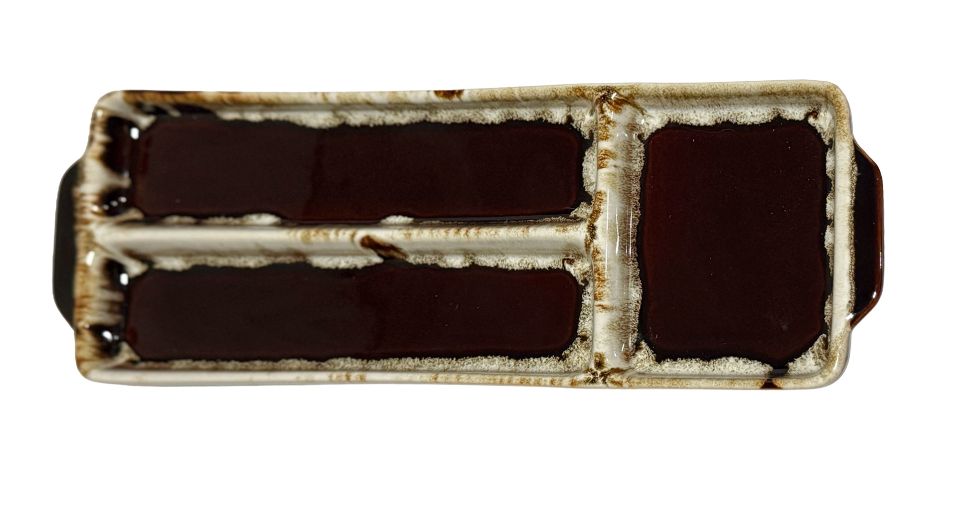 Pfaltzgraff Gourmet Drip Relish Tray (Length: 15.5 in, Width: 5.5 in)