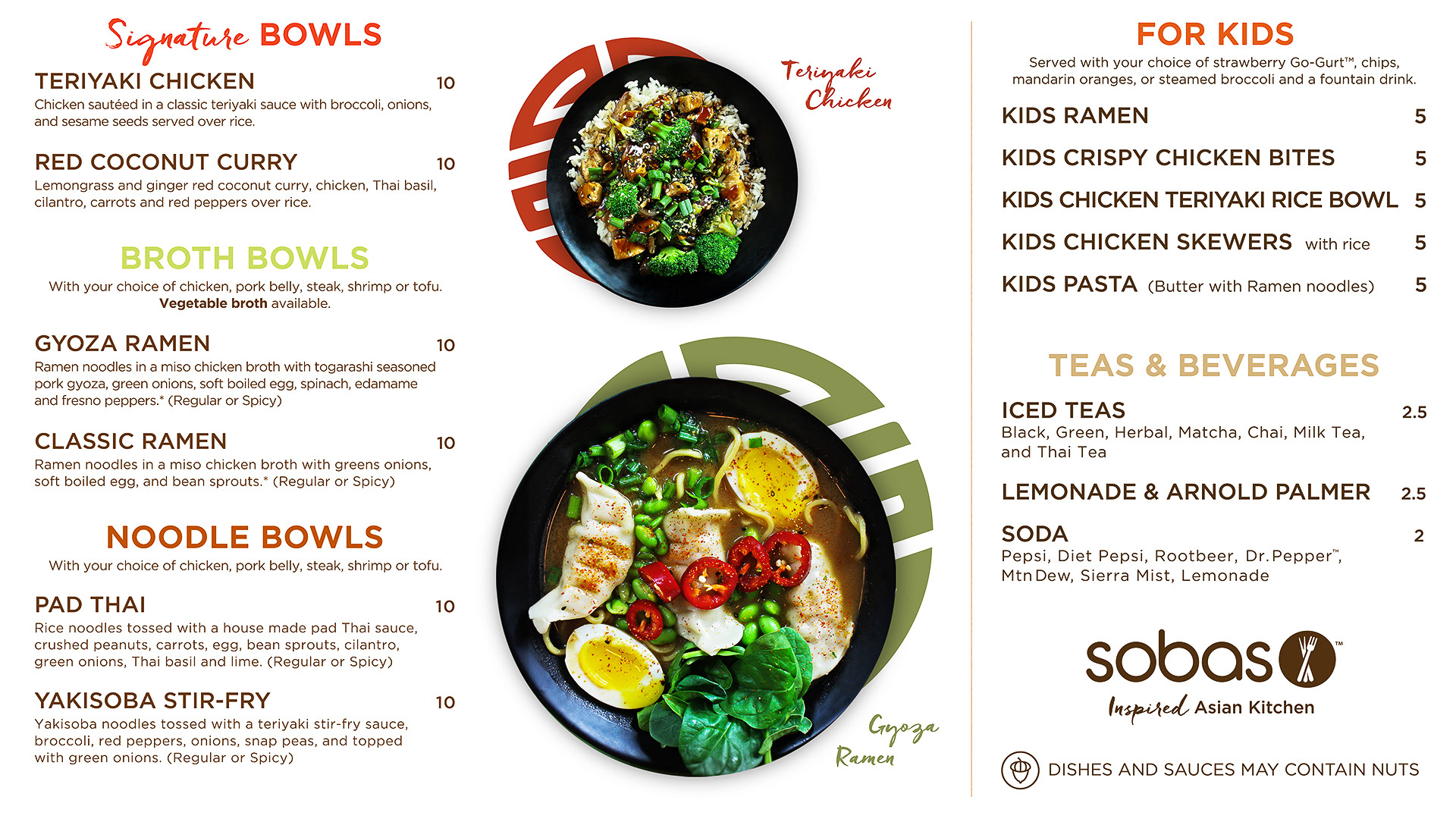 Sobas  |  Menu Refresh - After