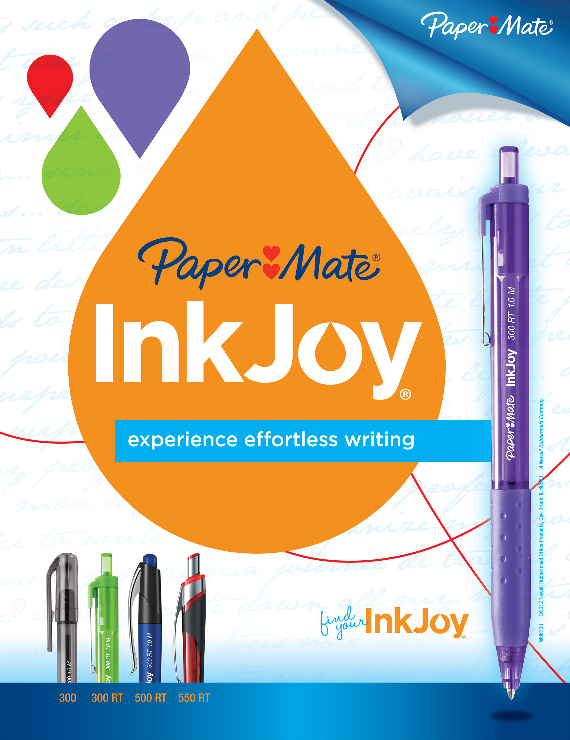 Papermate InkJoy | Catalog Page