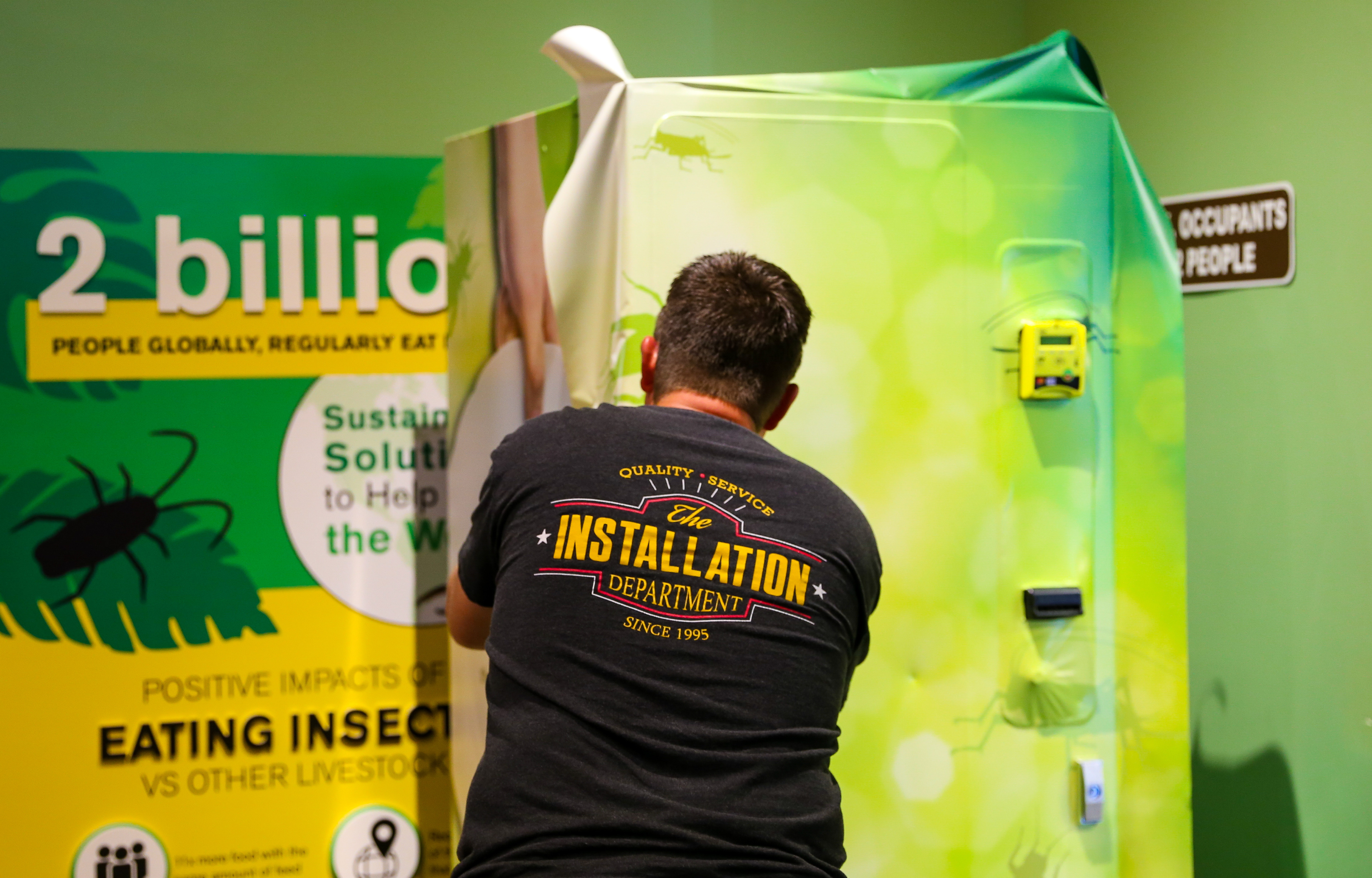 Bug Vending Machine | Installation