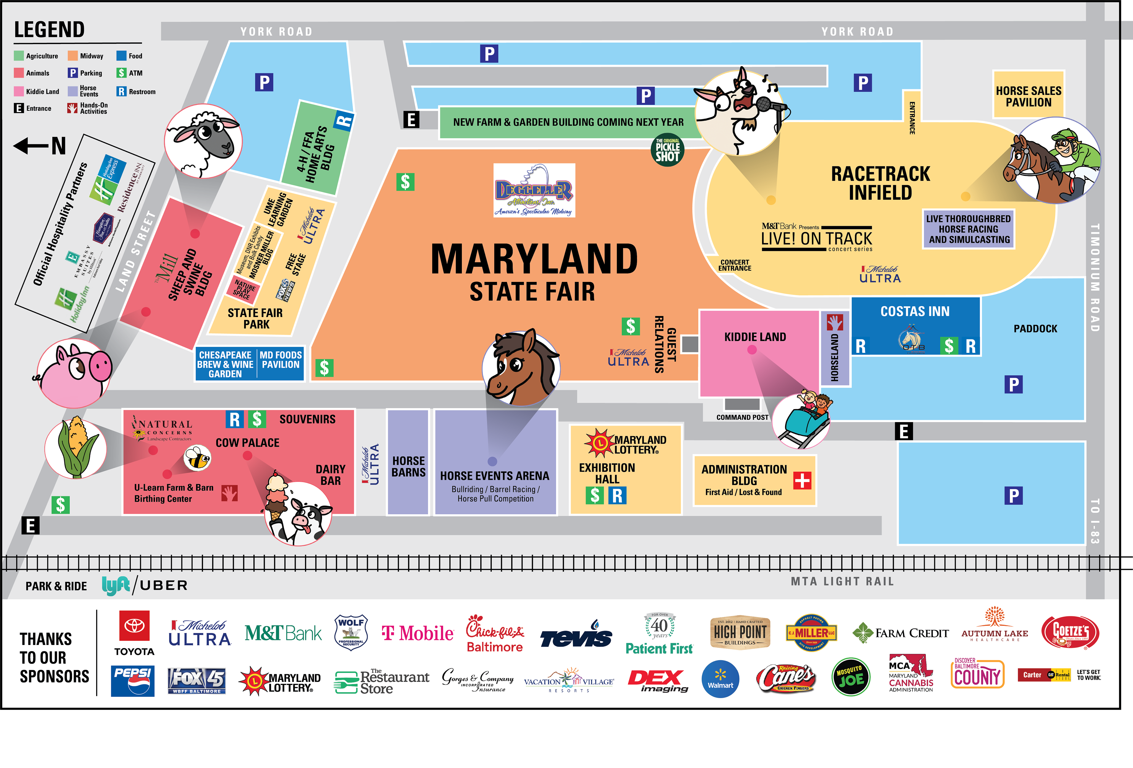 MSF 2025 Official Map