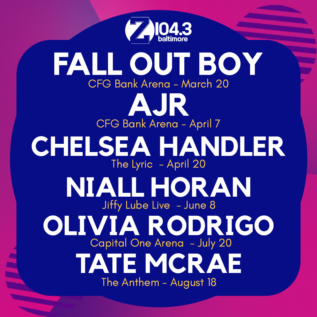 Ultimate Concert Pass Reset Your Preset - z104.3