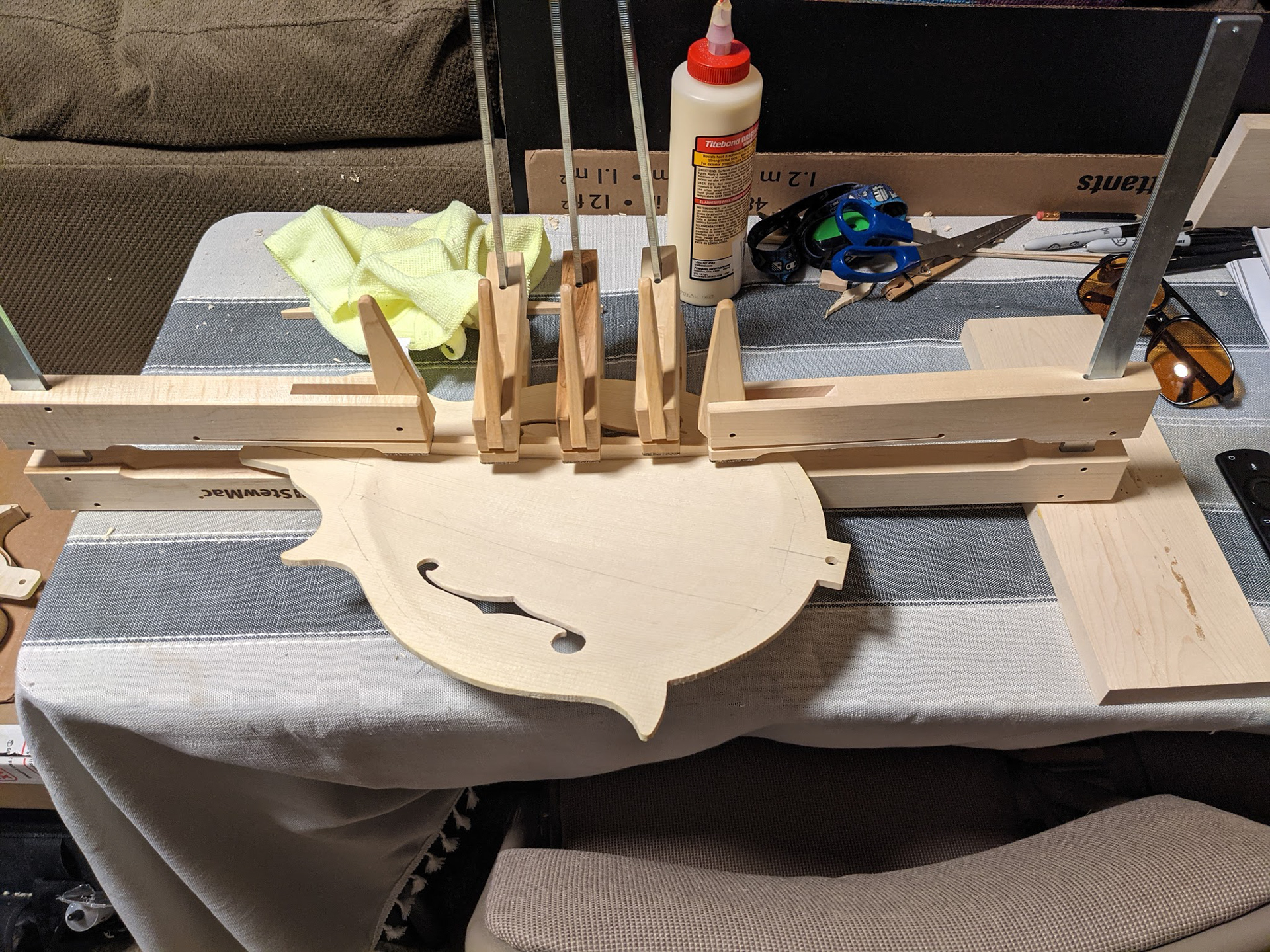 Tone Bars Clamped
