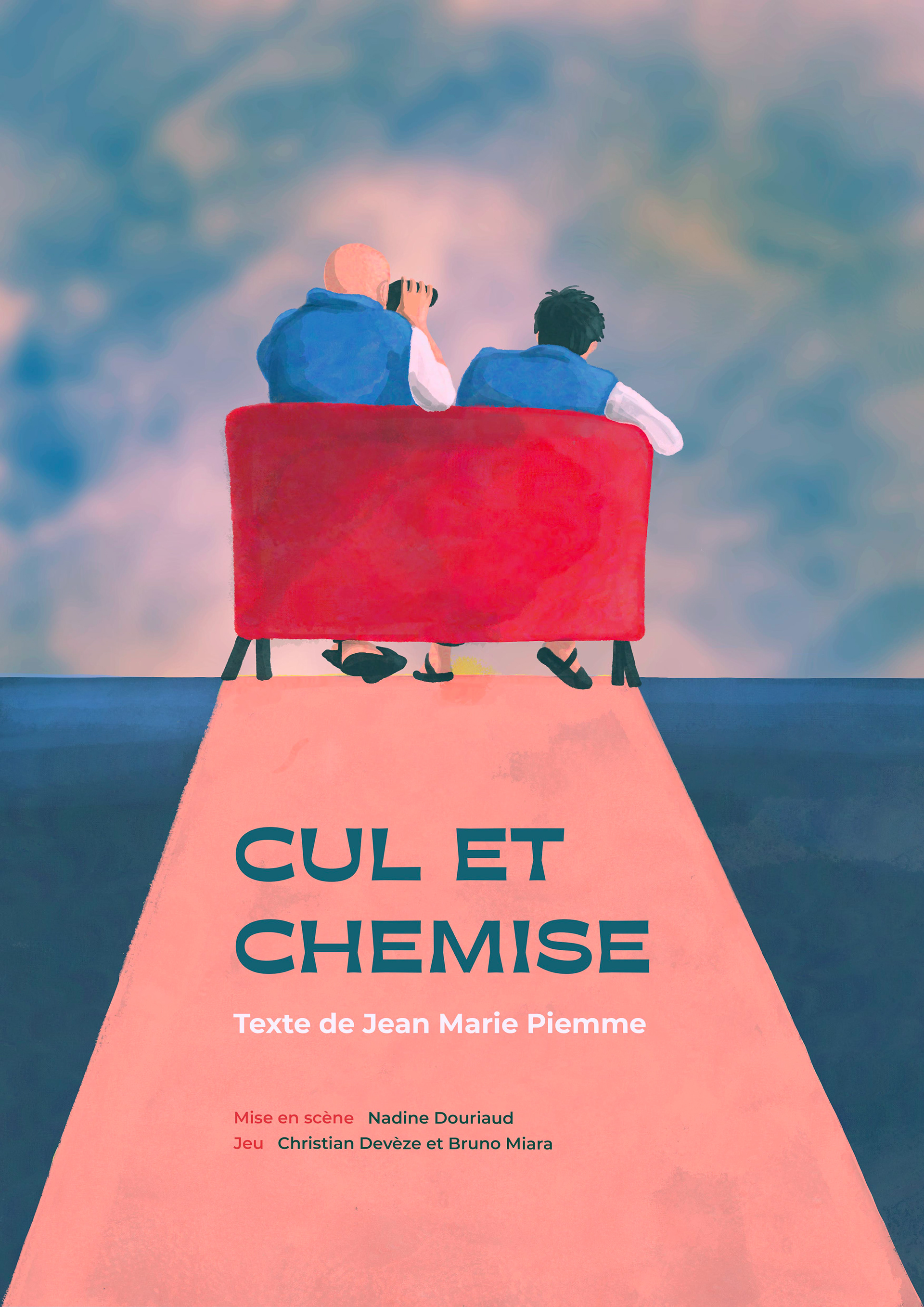 Affiche "Cul et chemise" essai visuel 6