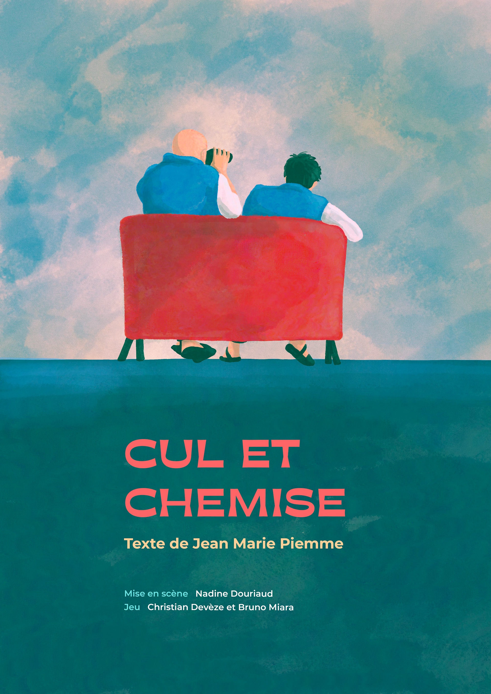 Affiche "Cul et chemise" essai visuel 5