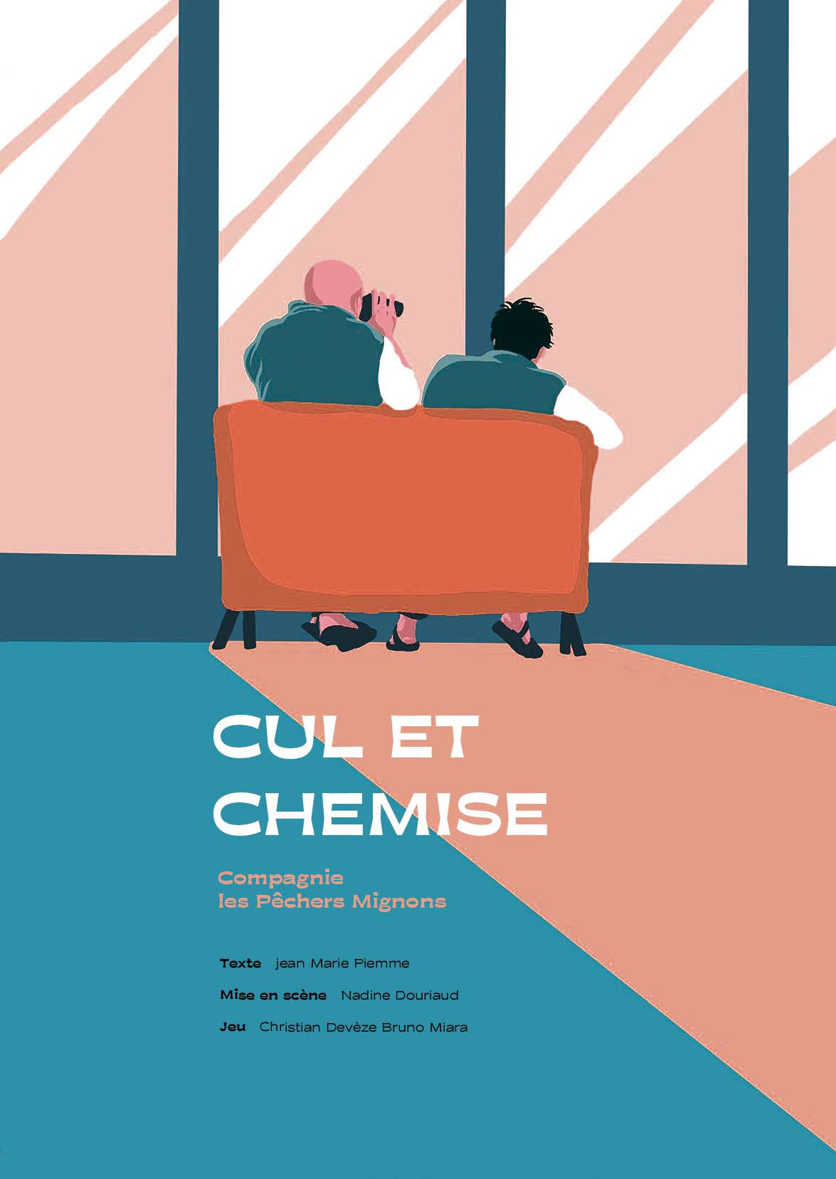 Affiche "Cul et chemise" essai visuel 1