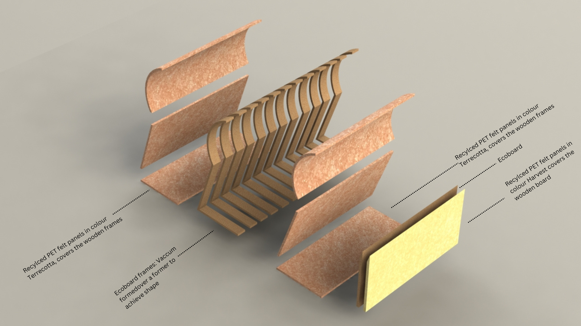 Exploded View: Wall Composition