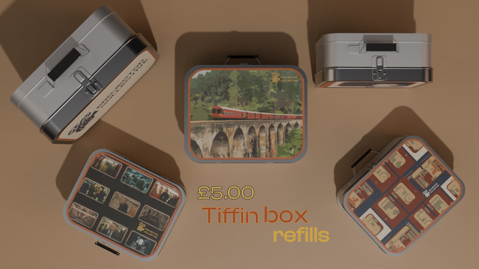 Tiffin tin collection