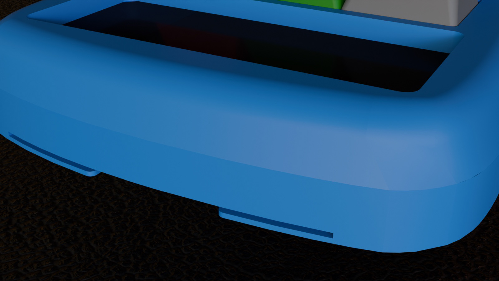 Card slot close up render
